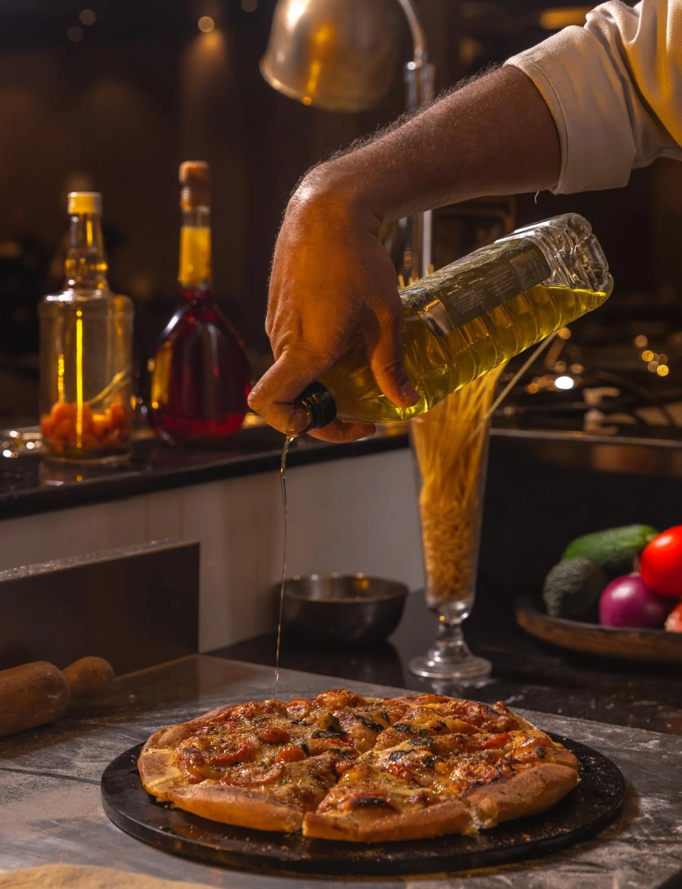 Food close-up in The Golden Crown Hotel