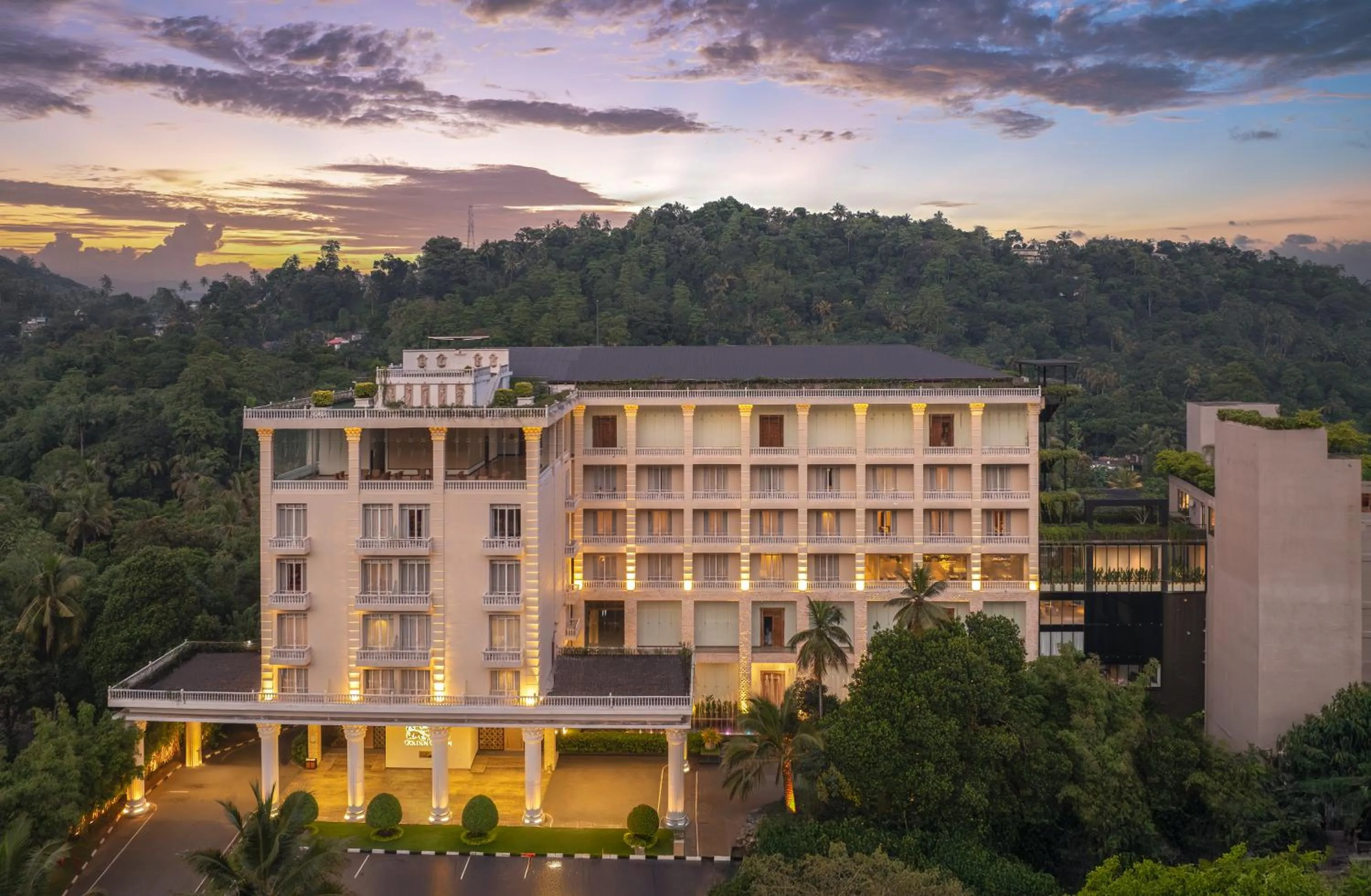 Property building in The Golden Crown Hotel