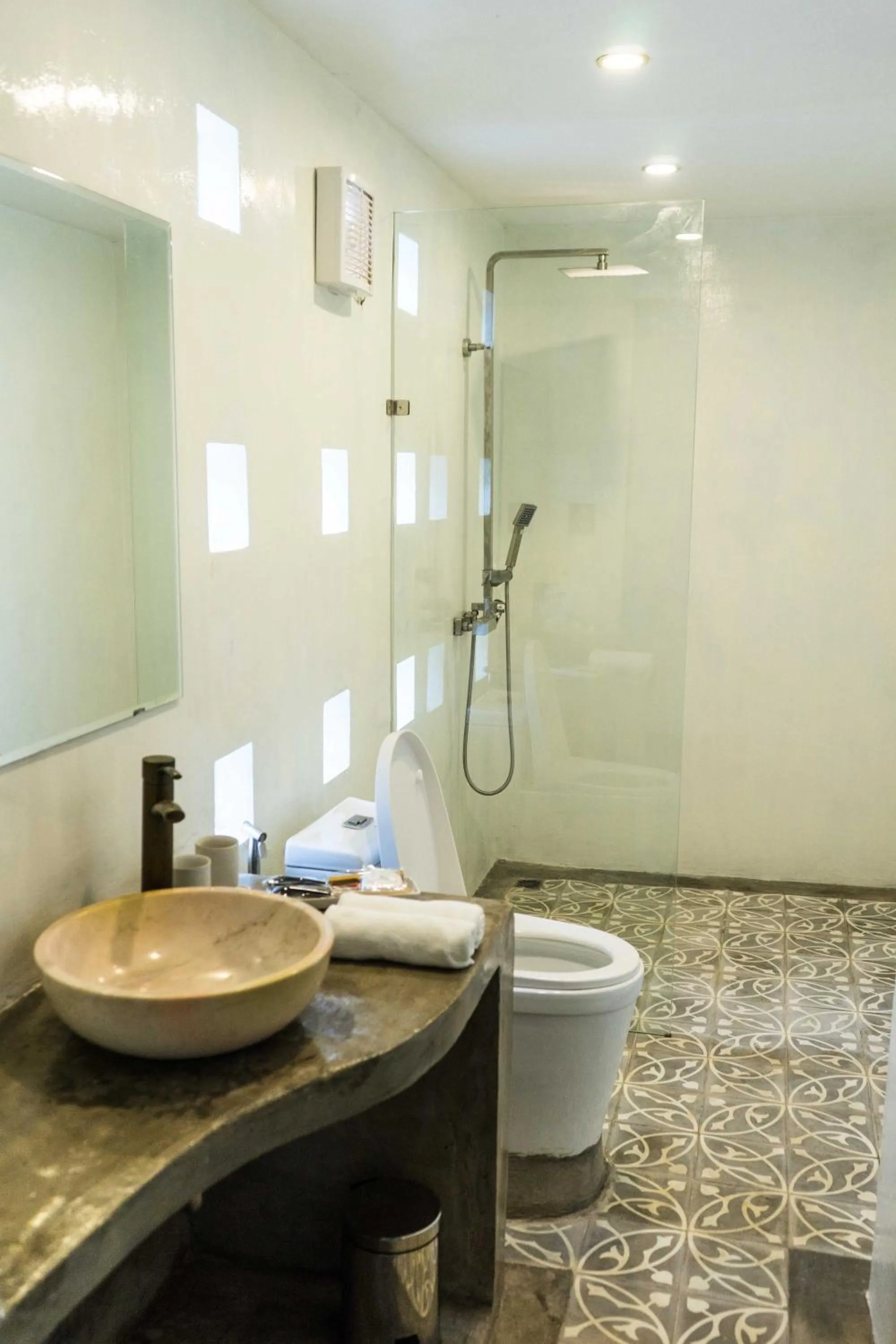 Shower in Victory Road Villas