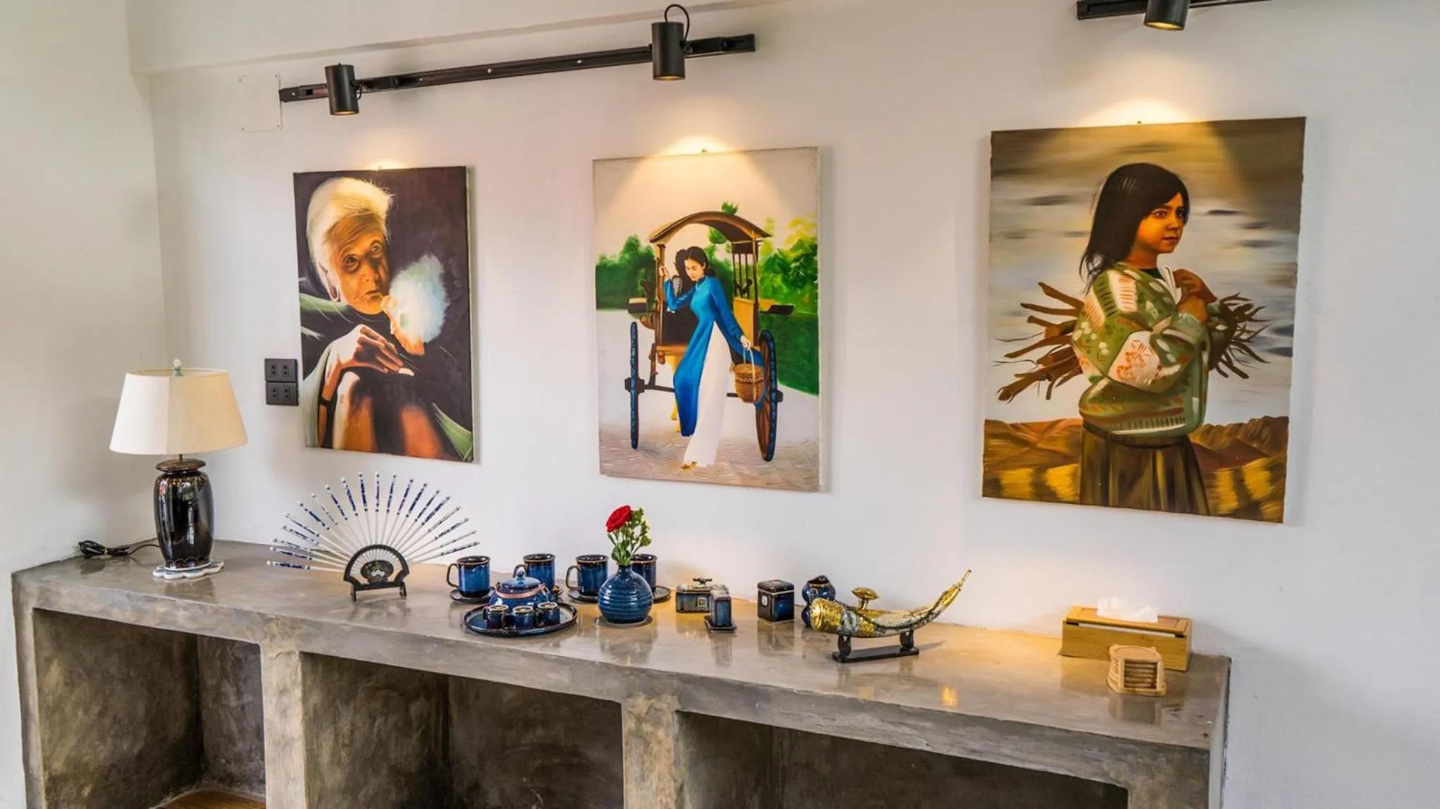 Living room in Victory Road Villas