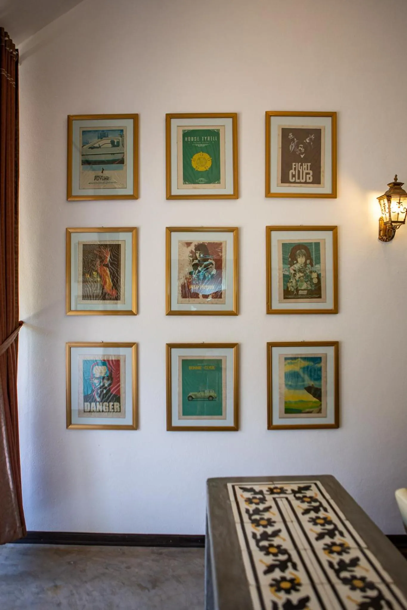 Decorative detail in Victory Road Villas