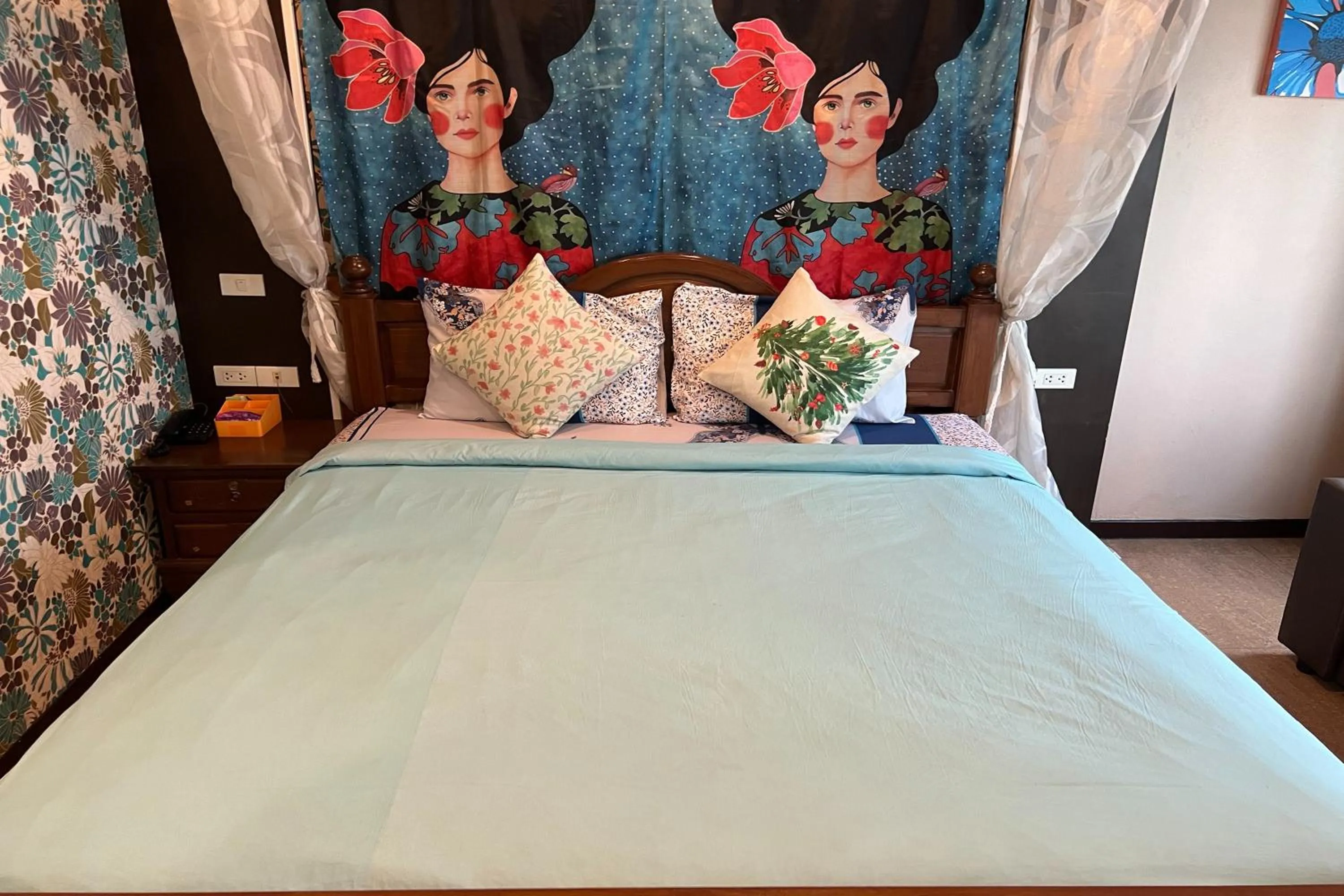 Bed in Sabai Sabai@Sukhumvit Hotel