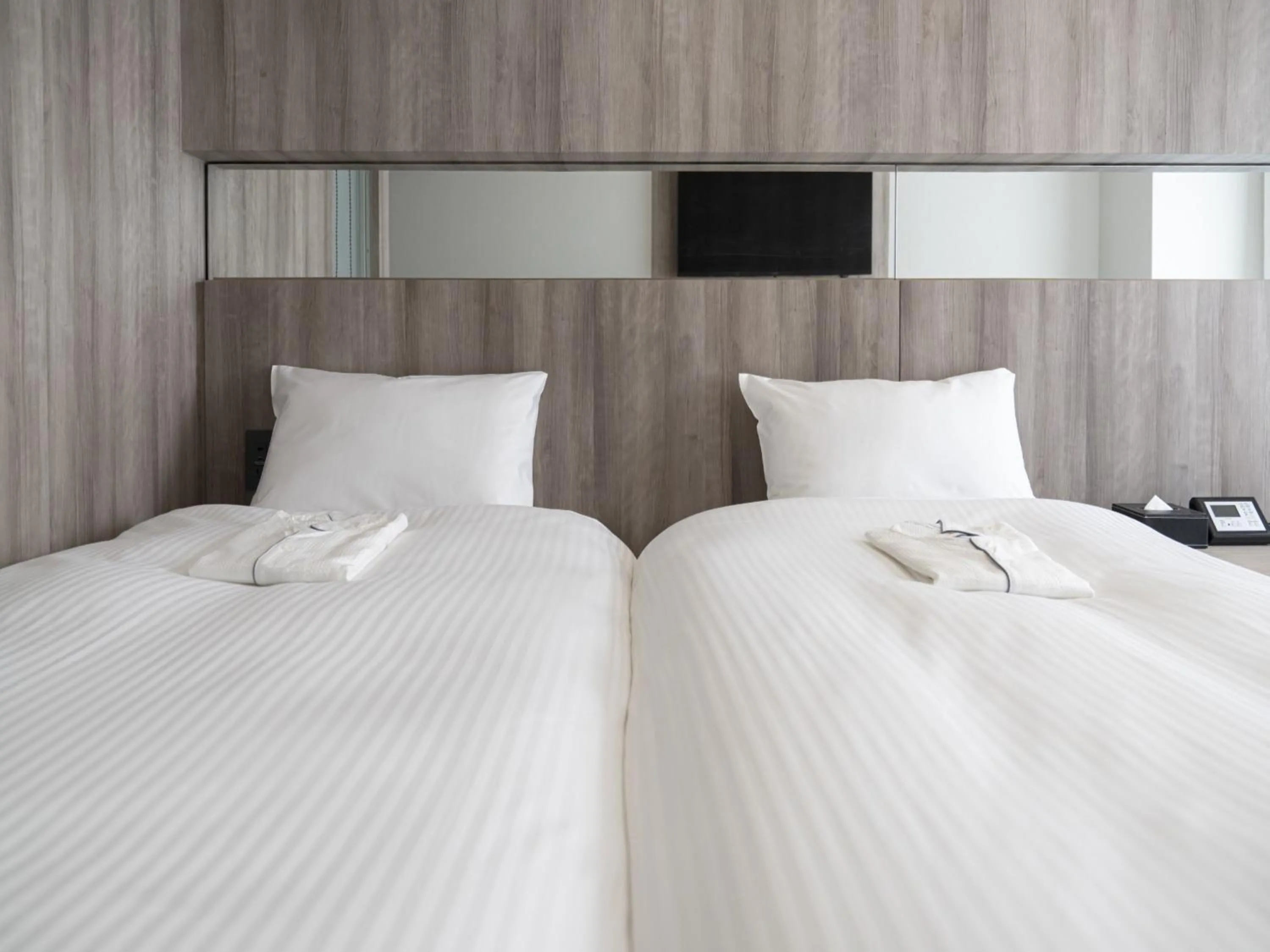 Bed in Hotel Brighton City Osaka Kitahama