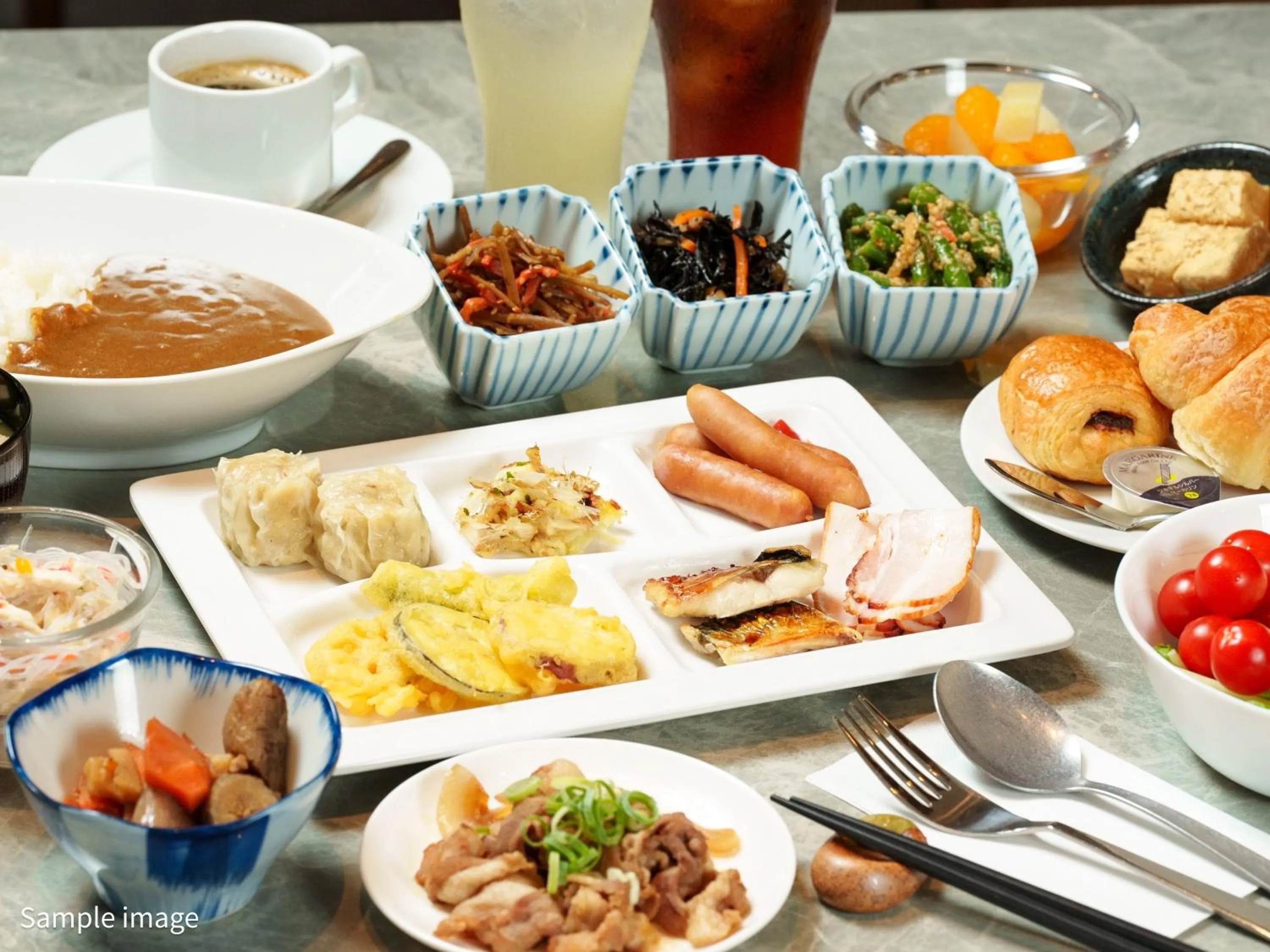 Restaurant/places to eat in Hotel Brighton City Osaka Kitahama