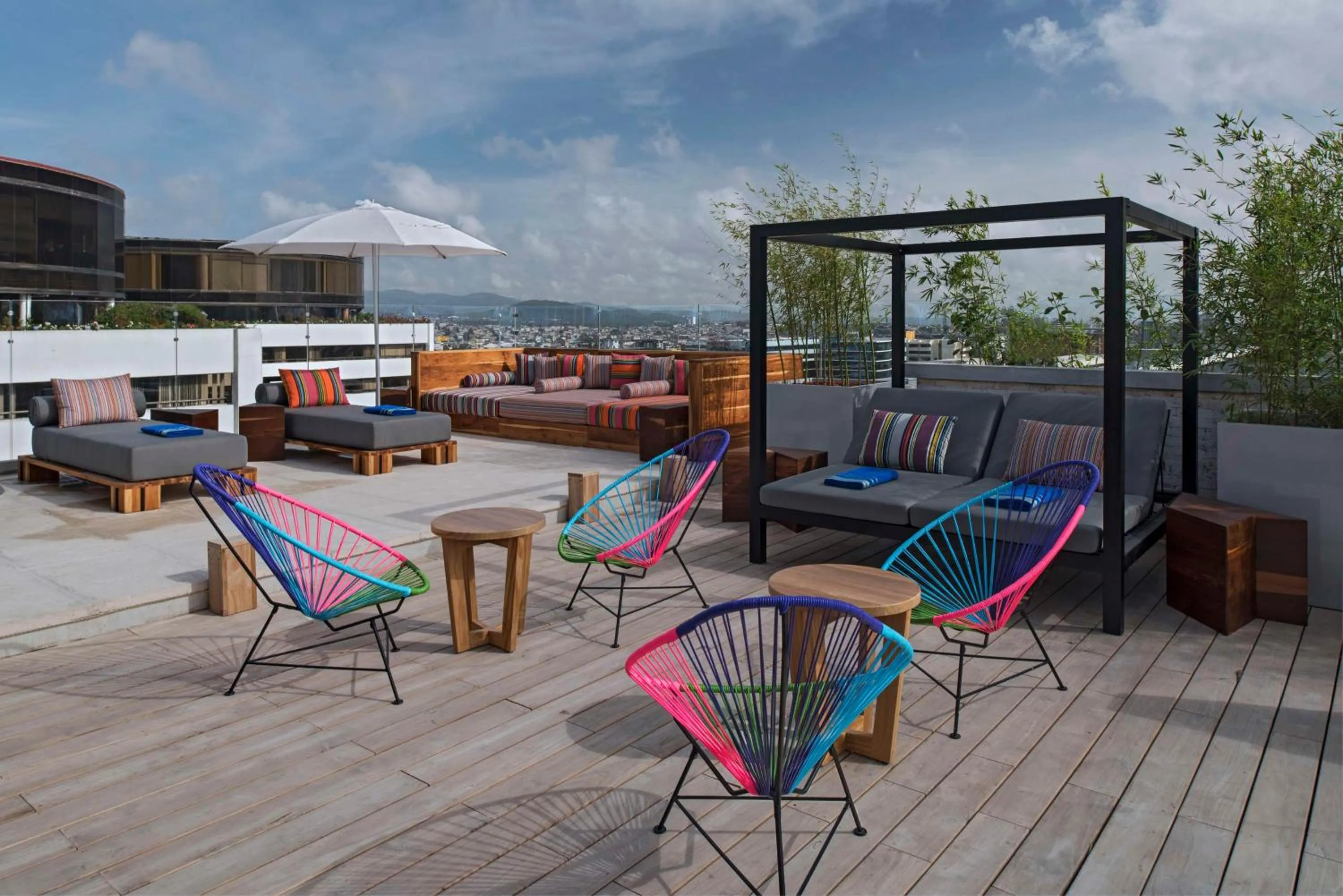 Swimming pool in Hyatt Centric Guatemala City