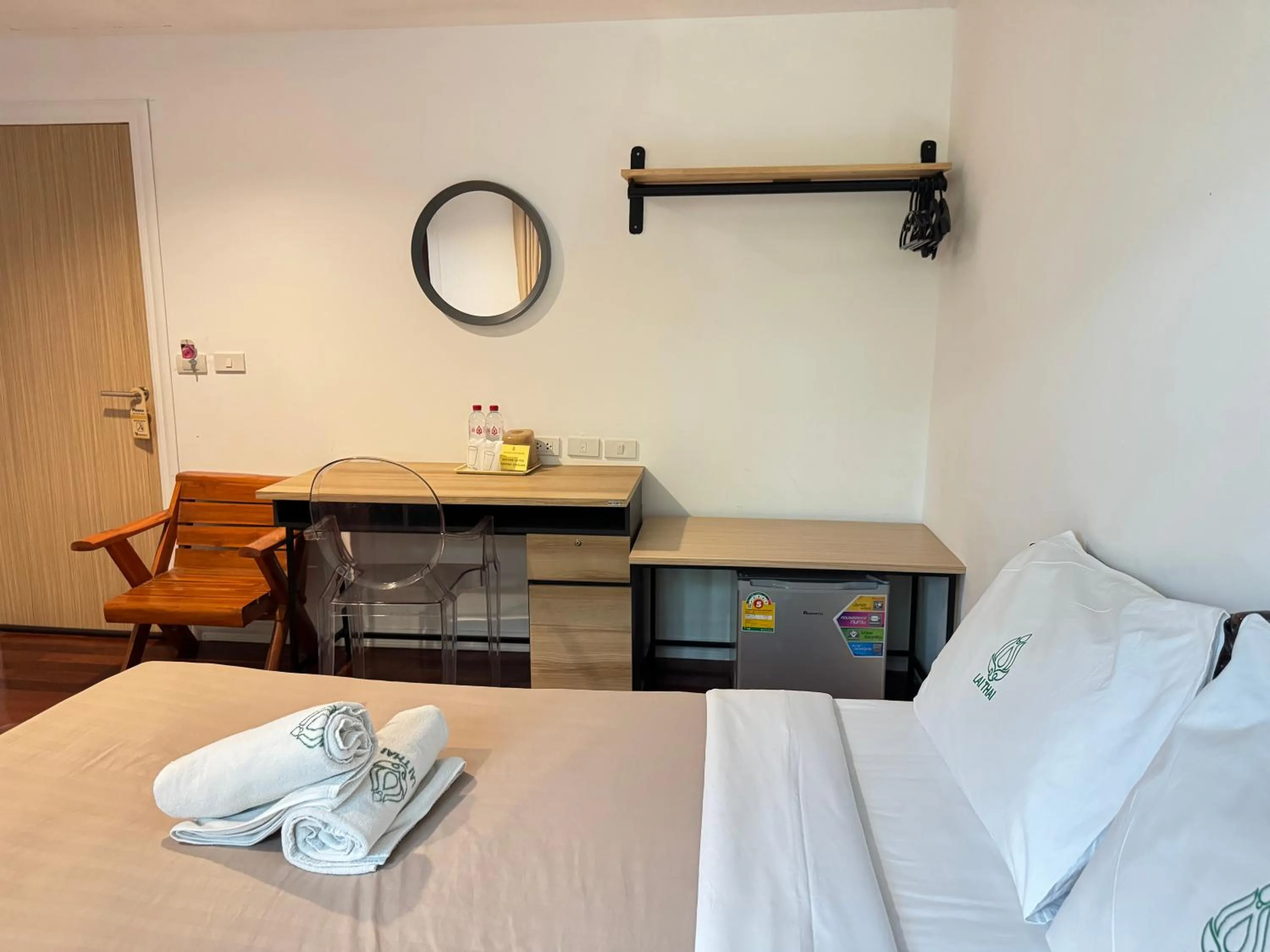 Bed in Lai Thai Guest House