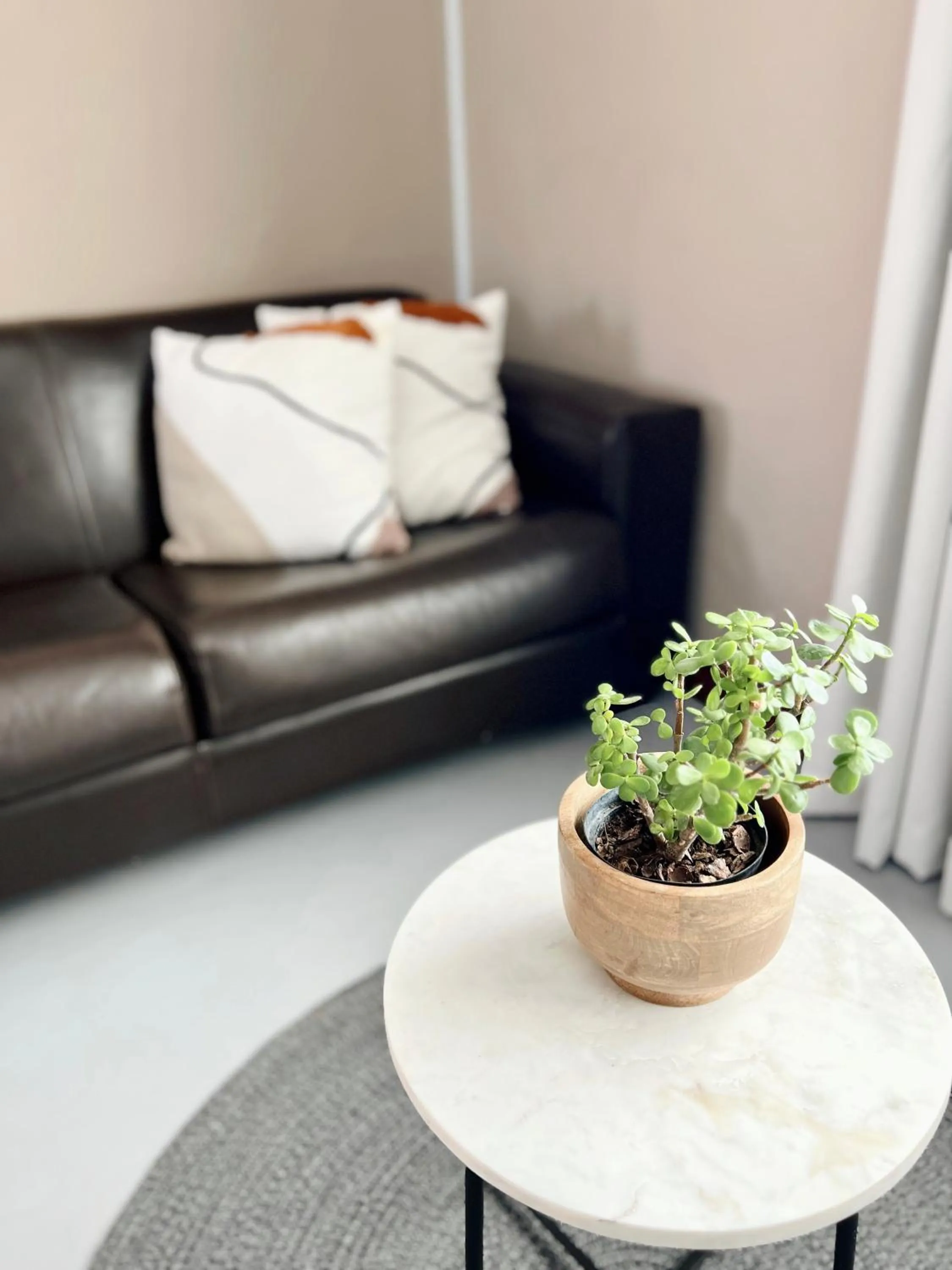 Seating area in Lighthouse Guesthouse & Cafe