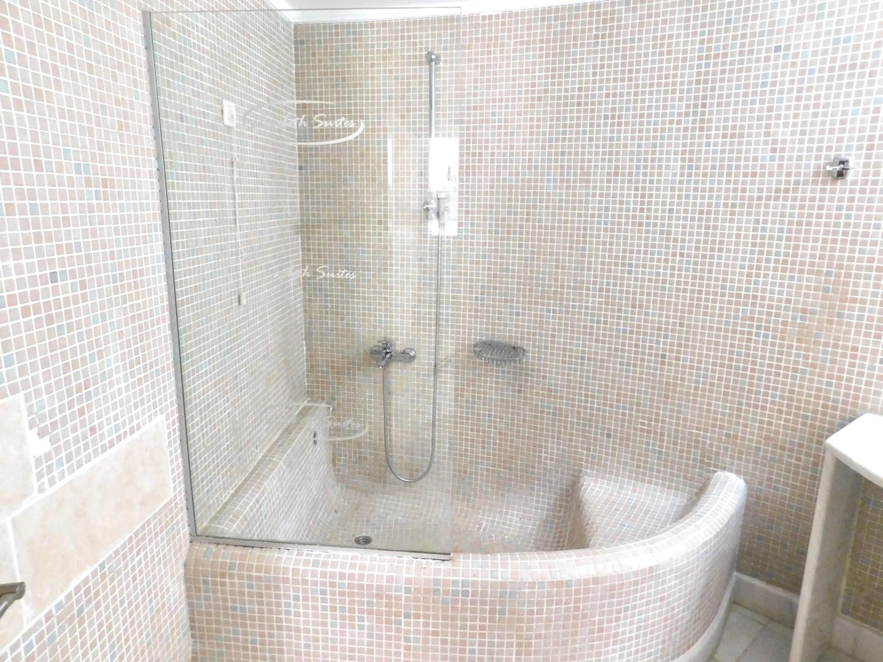 Shower in Elizabeth Suites