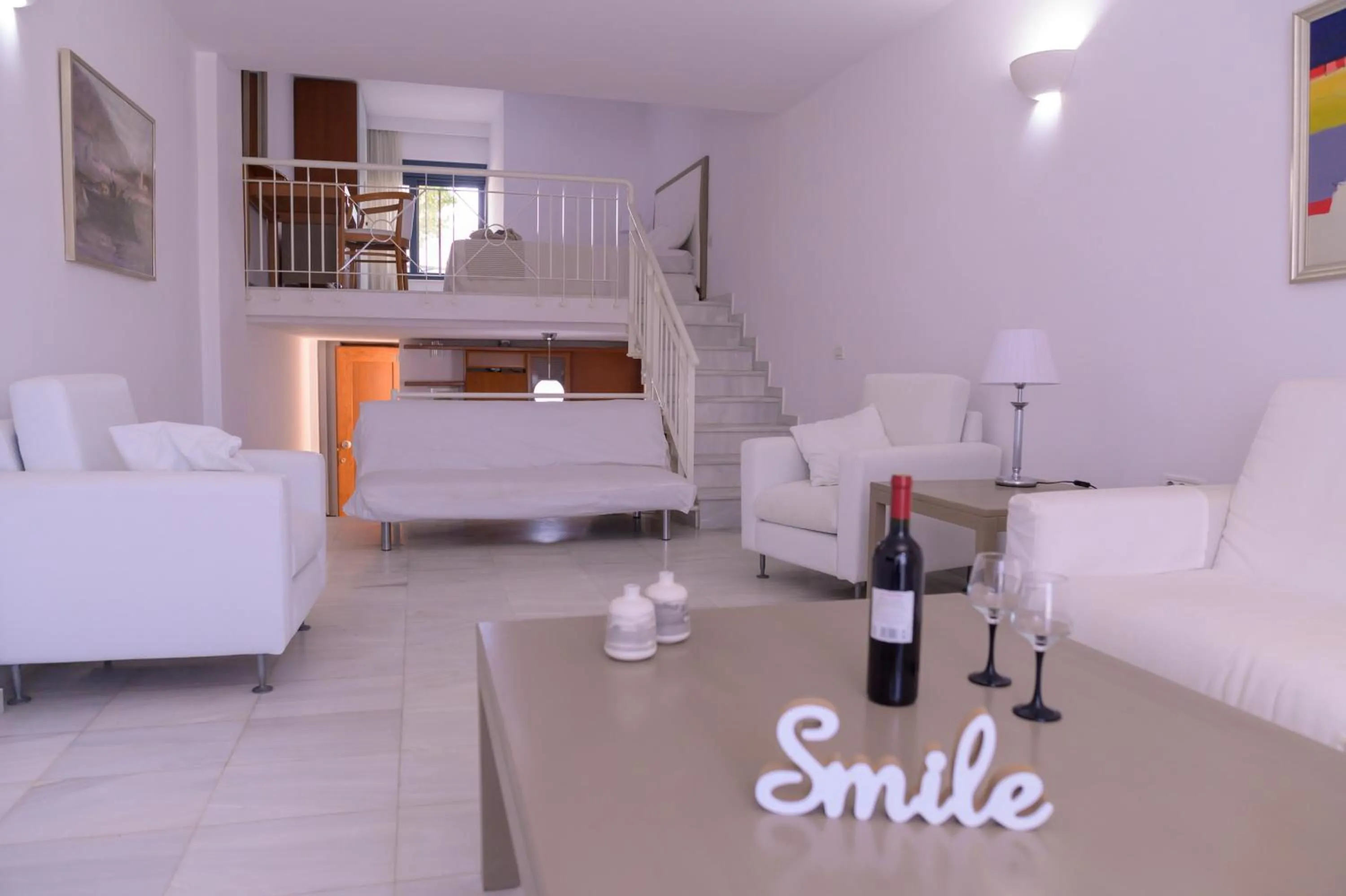 Bed in Elizabeth Suites