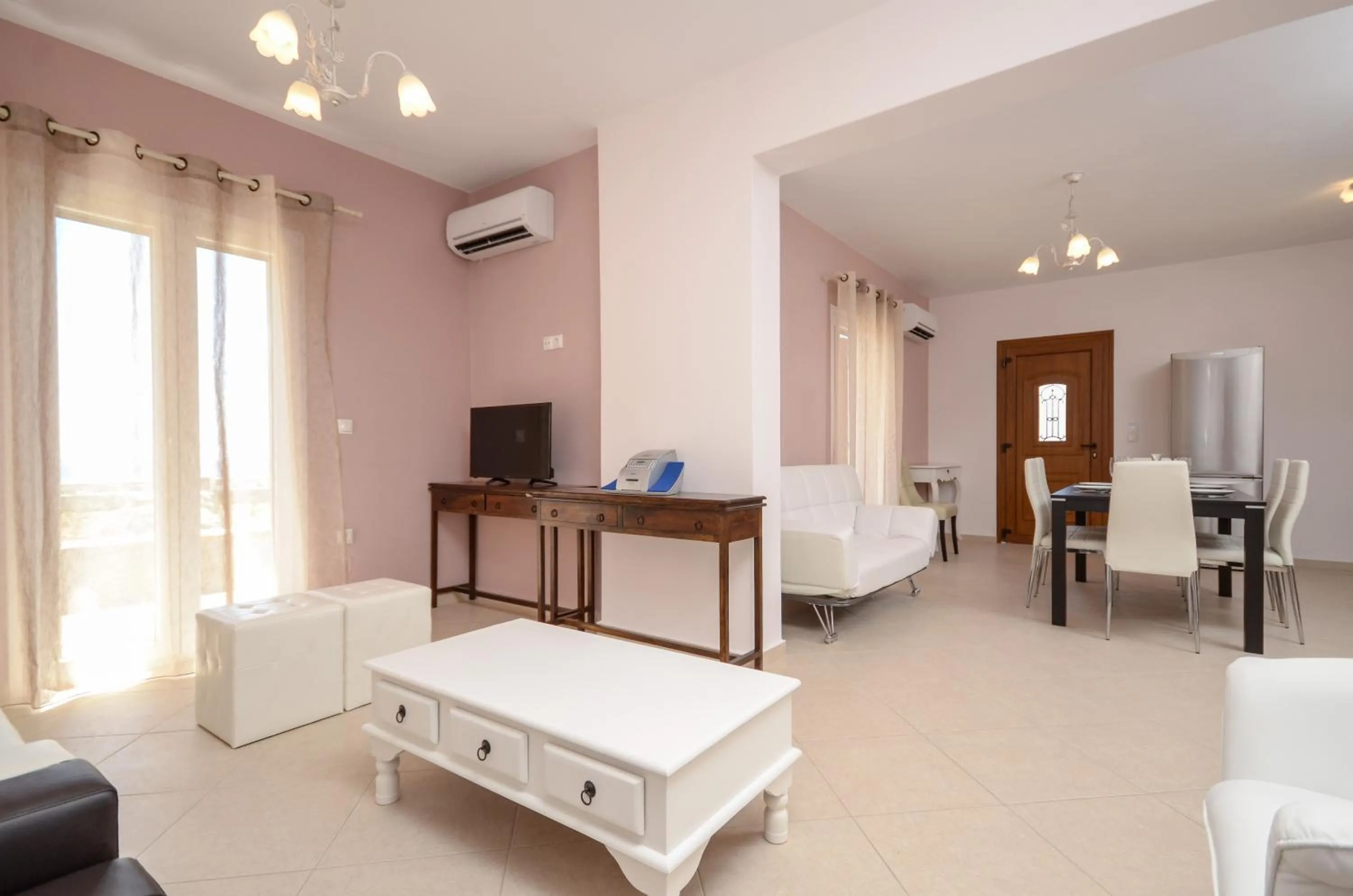 Spring, Bed in Naxos Luxury Villas