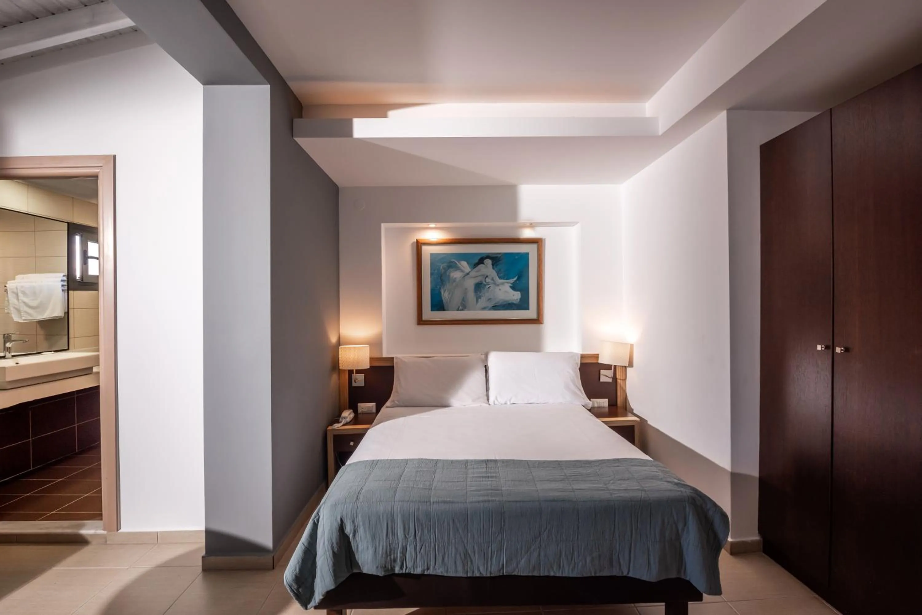 Bed in Iraklion Hotel