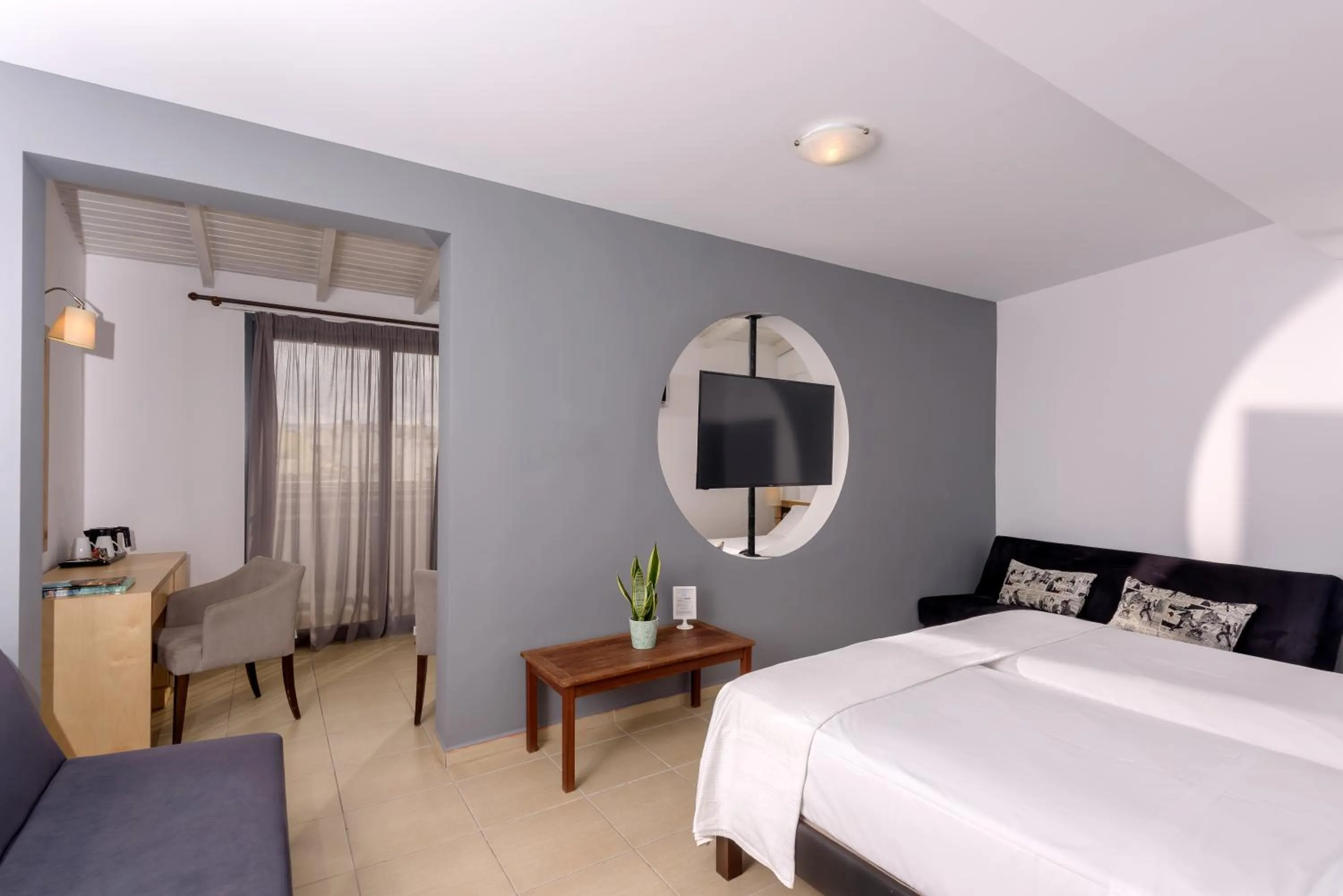 Bed in Iraklion Hotel