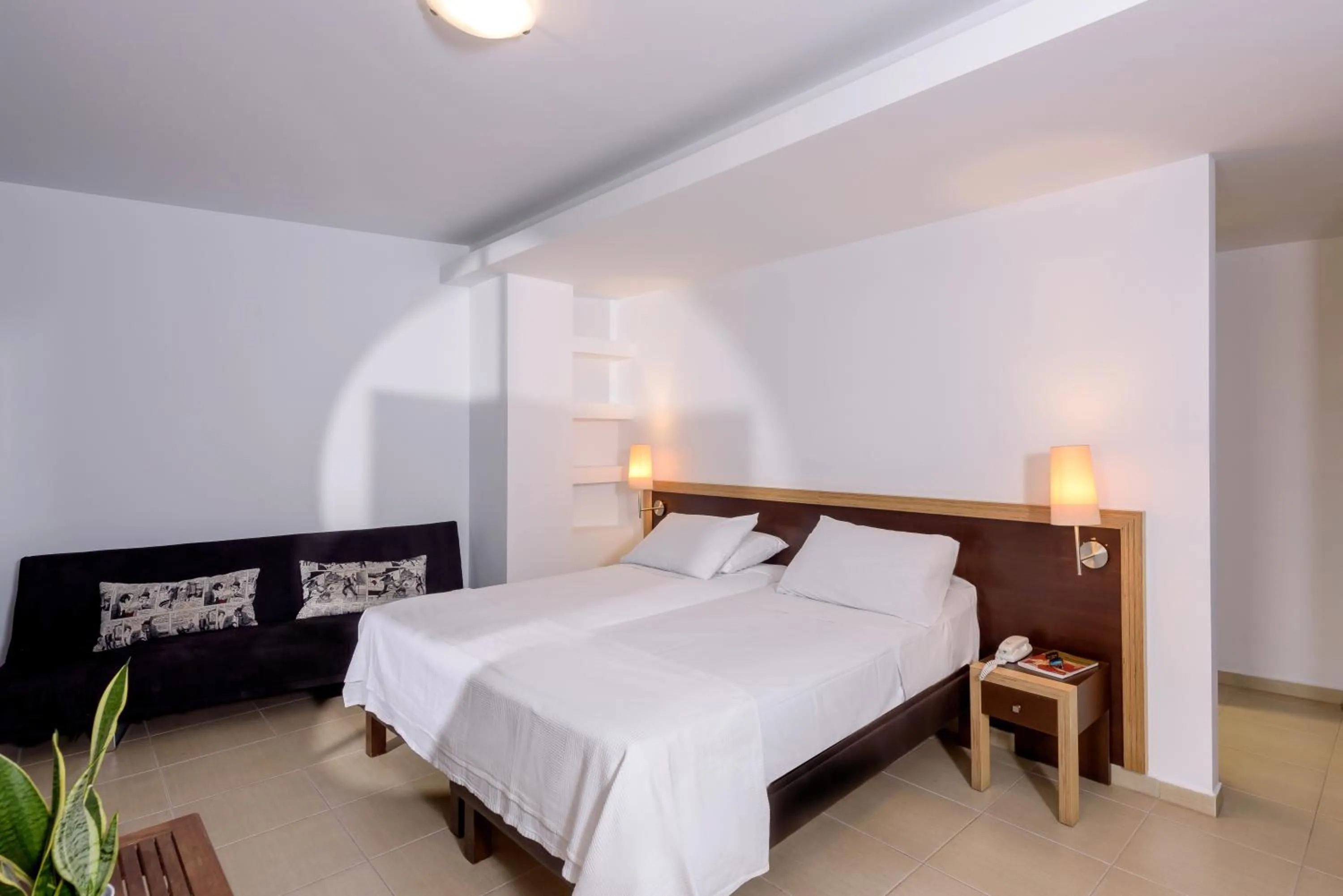 Bed in Iraklion Hotel