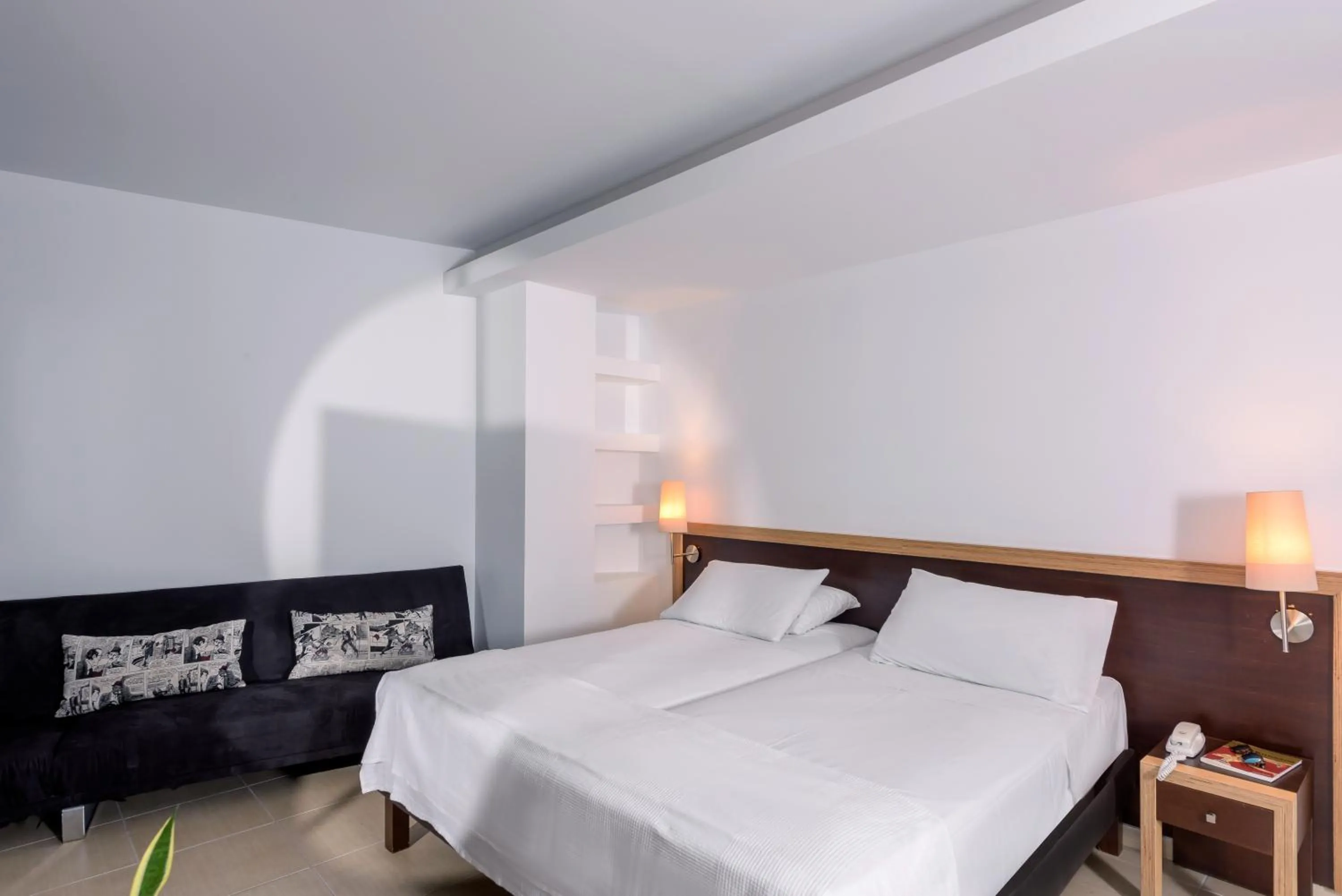 Bed in Iraklion Hotel