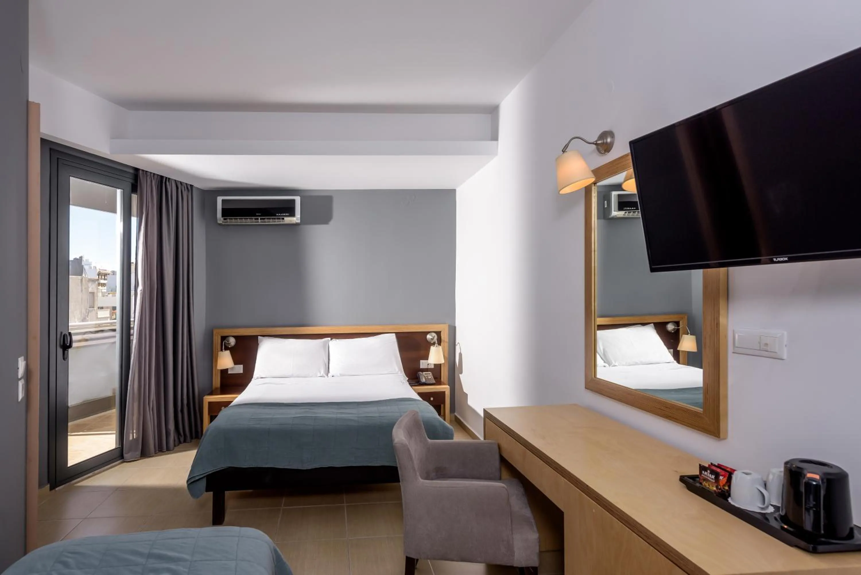 Bed in Iraklion Hotel