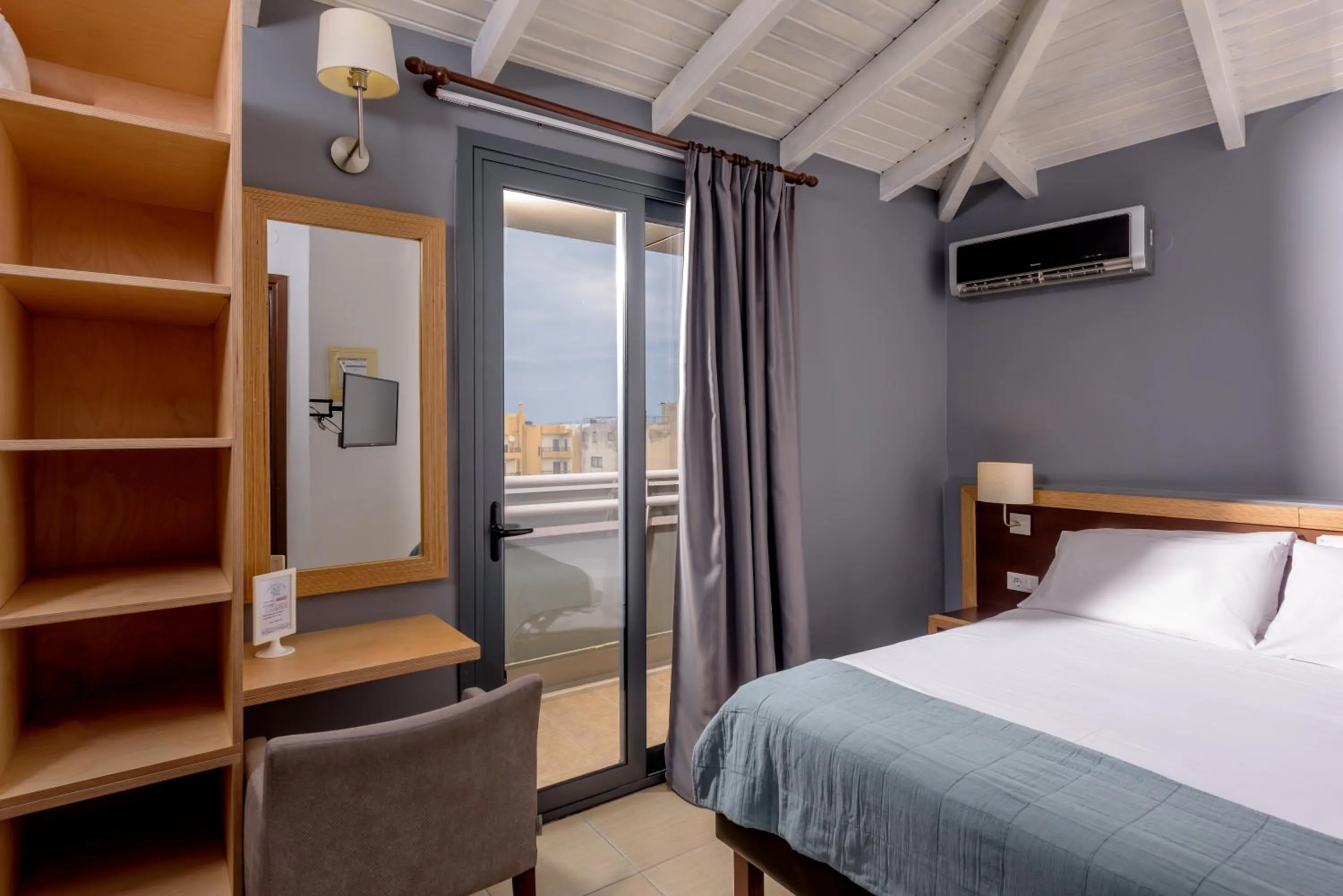 Bed in Iraklion Hotel