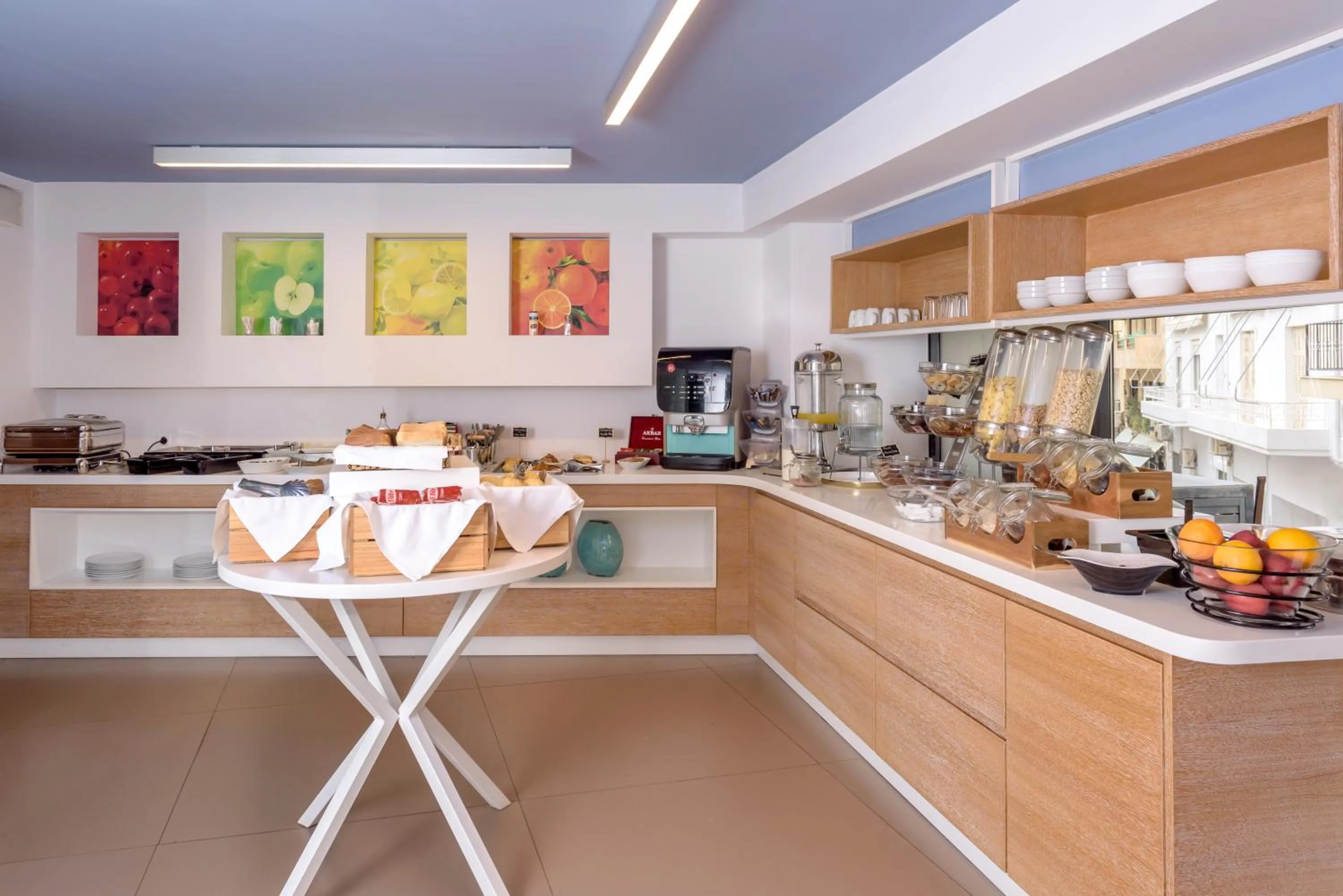 Buffet breakfast in Iraklion Hotel