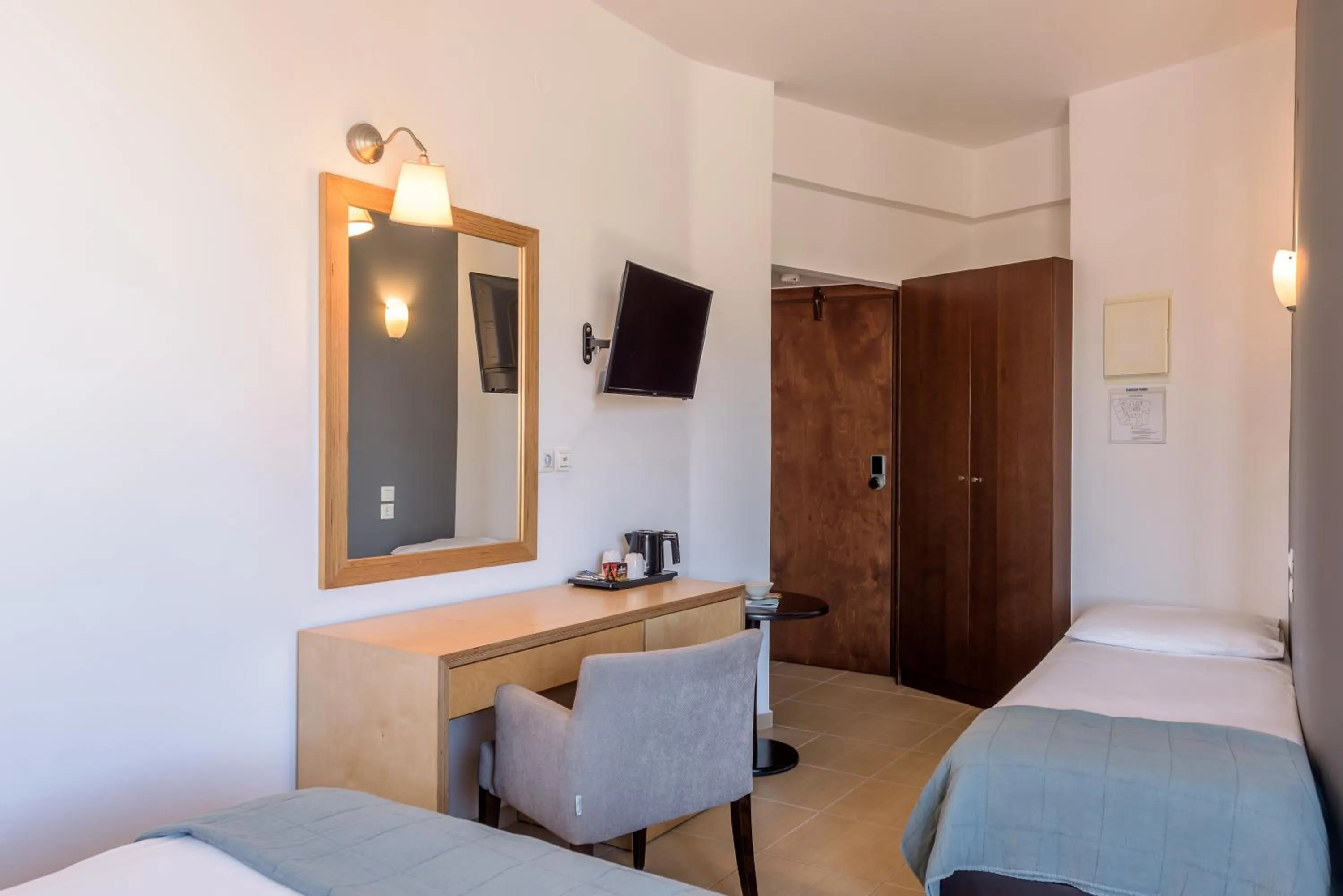 Bed in Iraklion Hotel