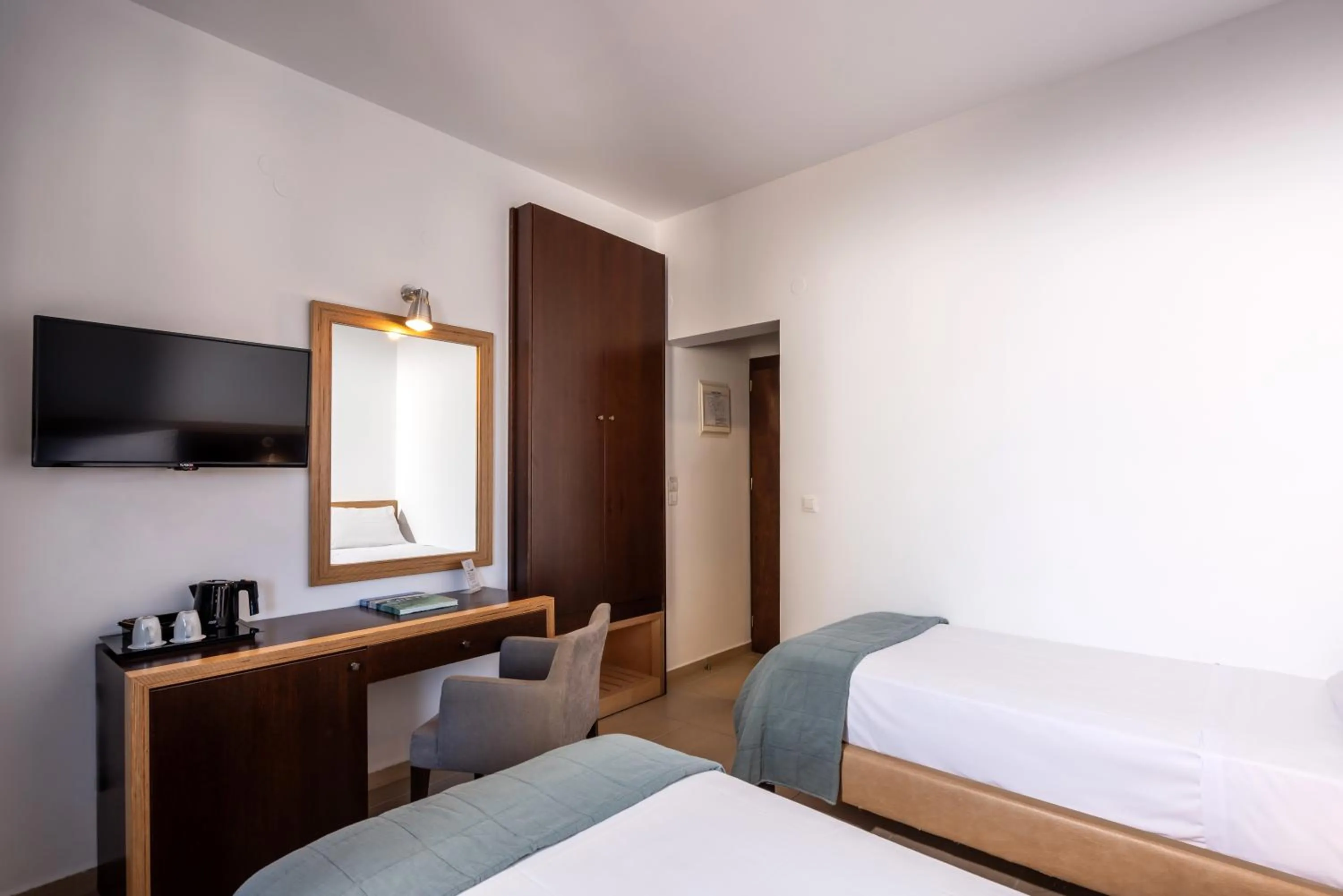 Bedroom, Bed in Iraklion Hotel