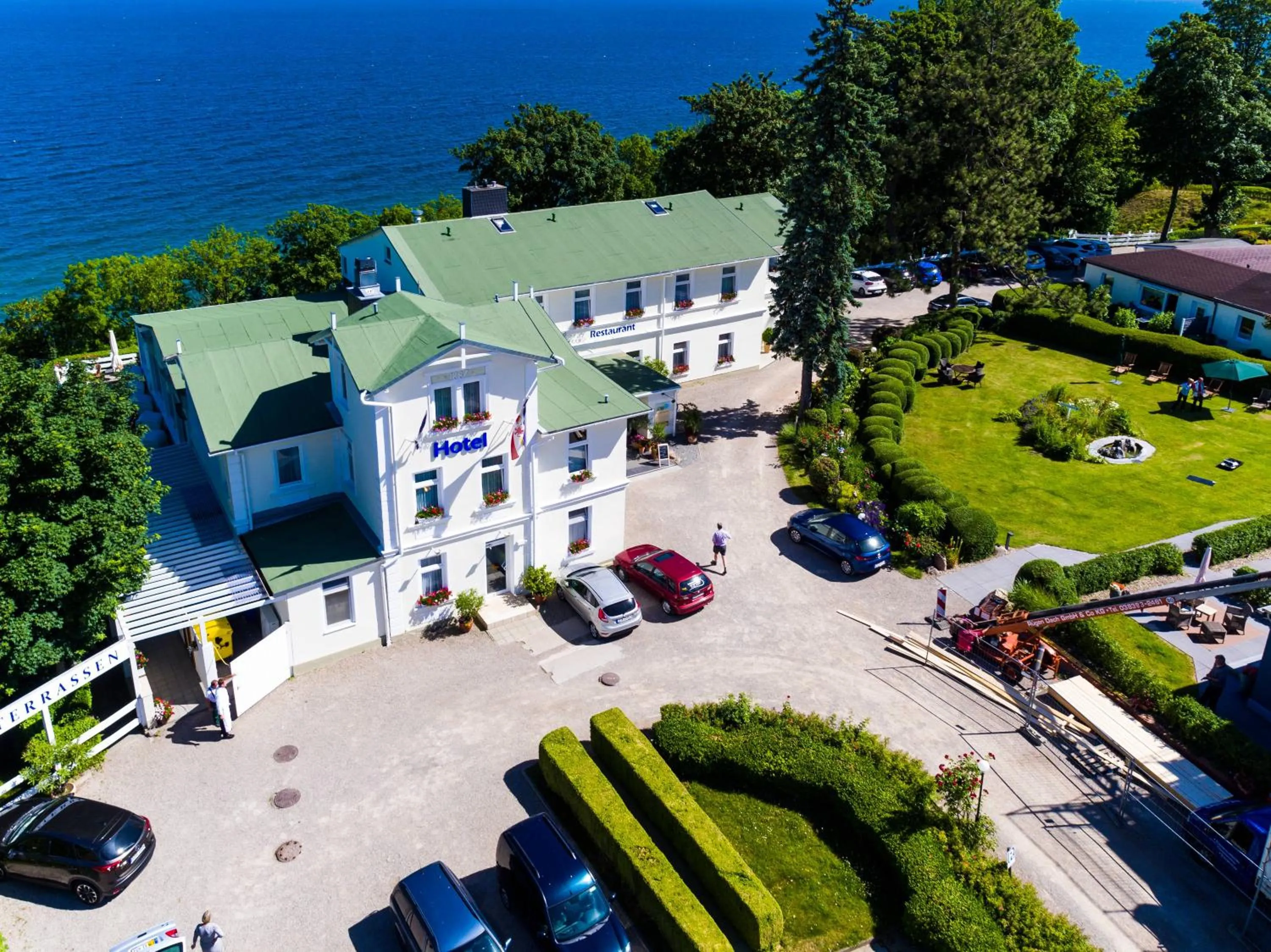 Facade/entrance in Panorama Hotel Lohme