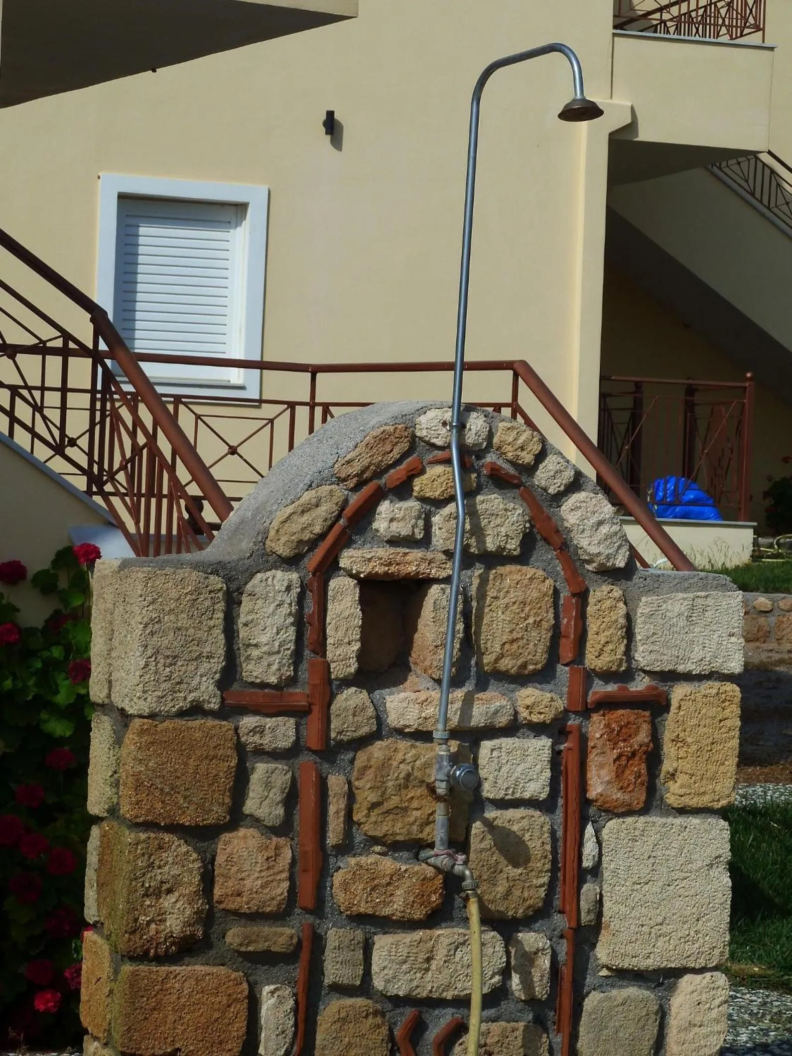 Decorative detail in Elafonisos Diamond Resort