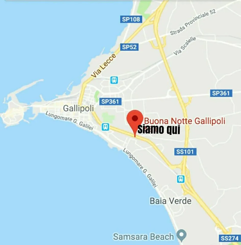 Bird's eye view in Buonanotte Gallipoli