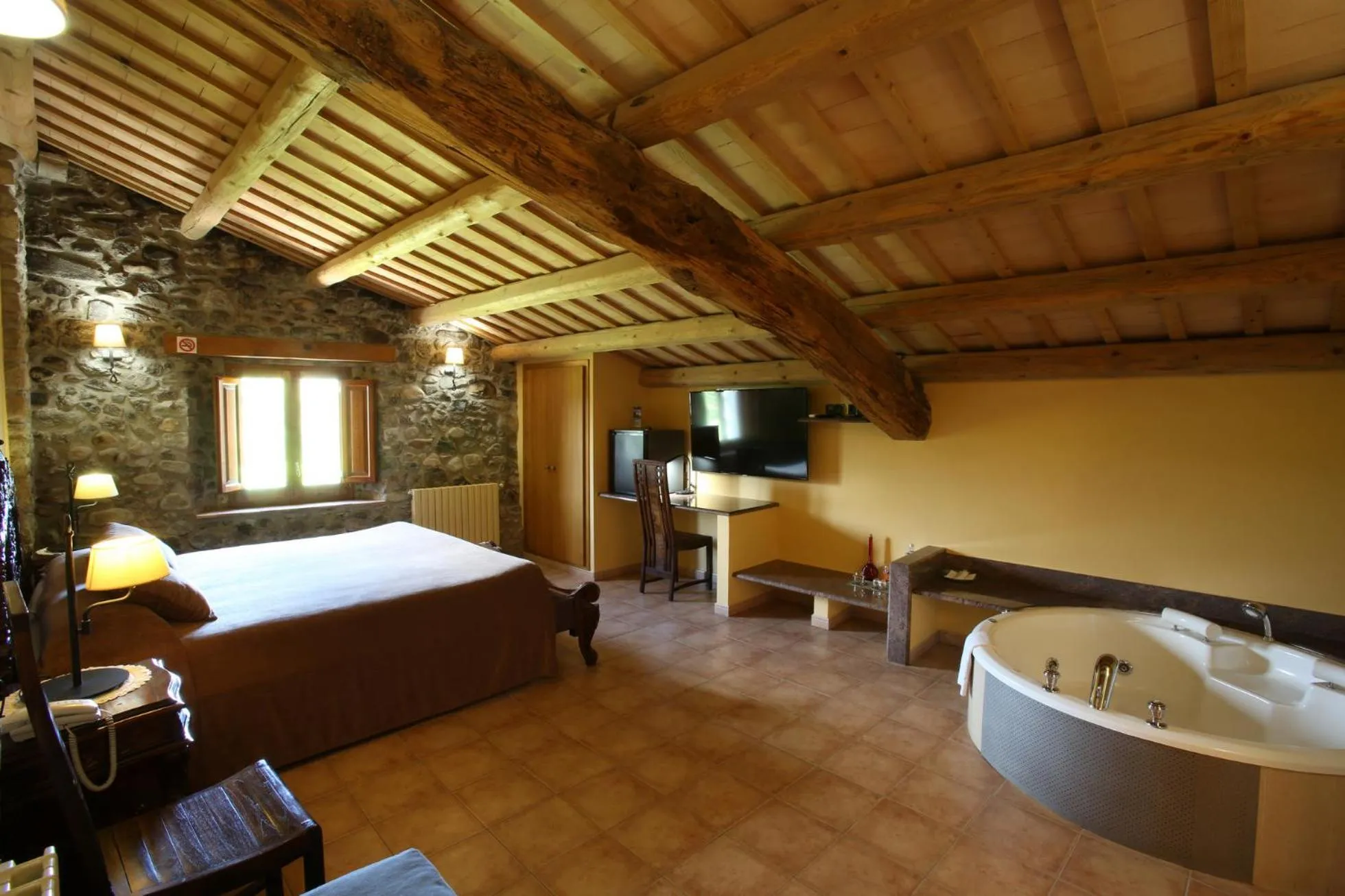 Bed in Mas la Casassa