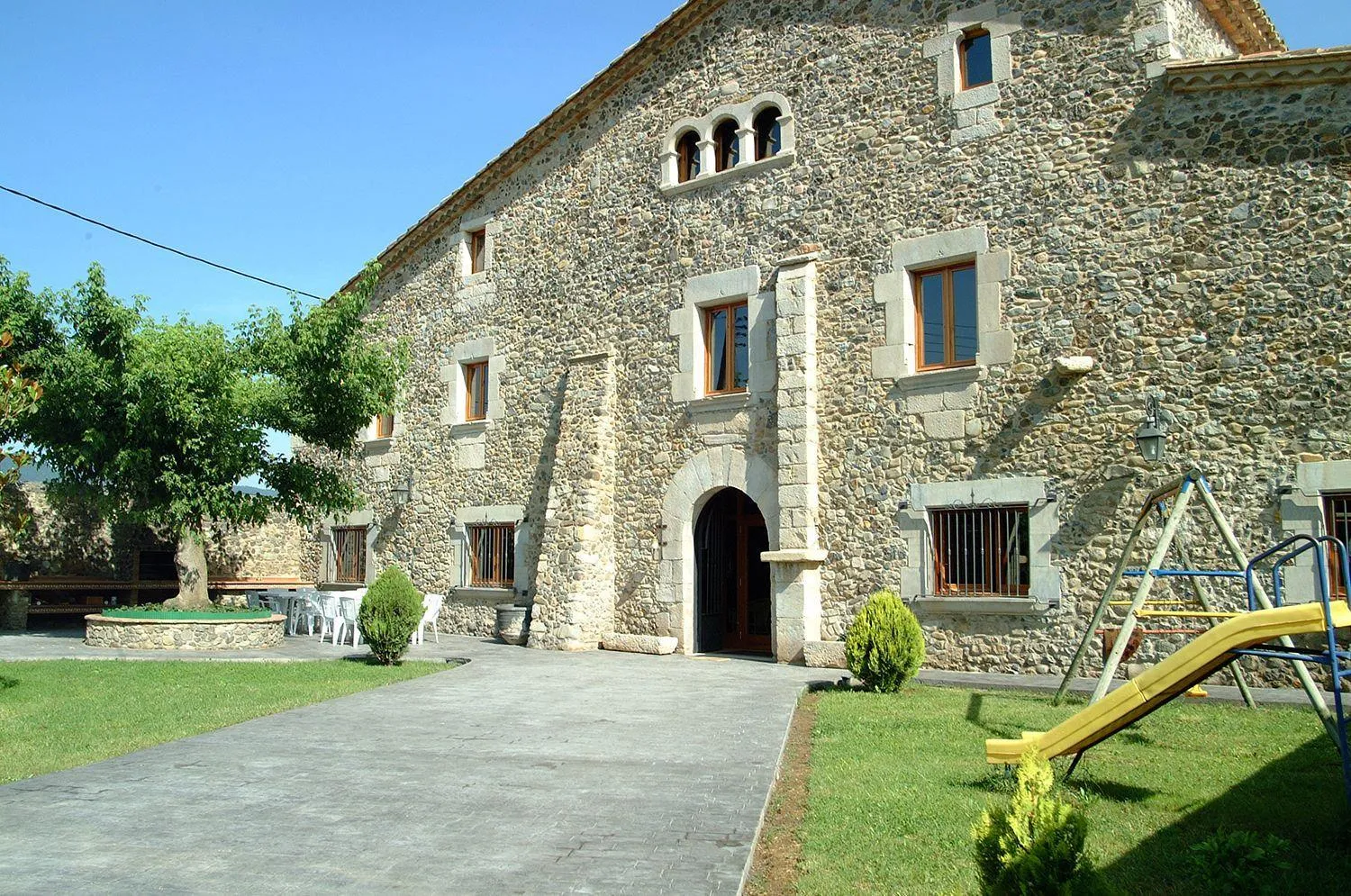 Facade/entrance in Mas la Casassa