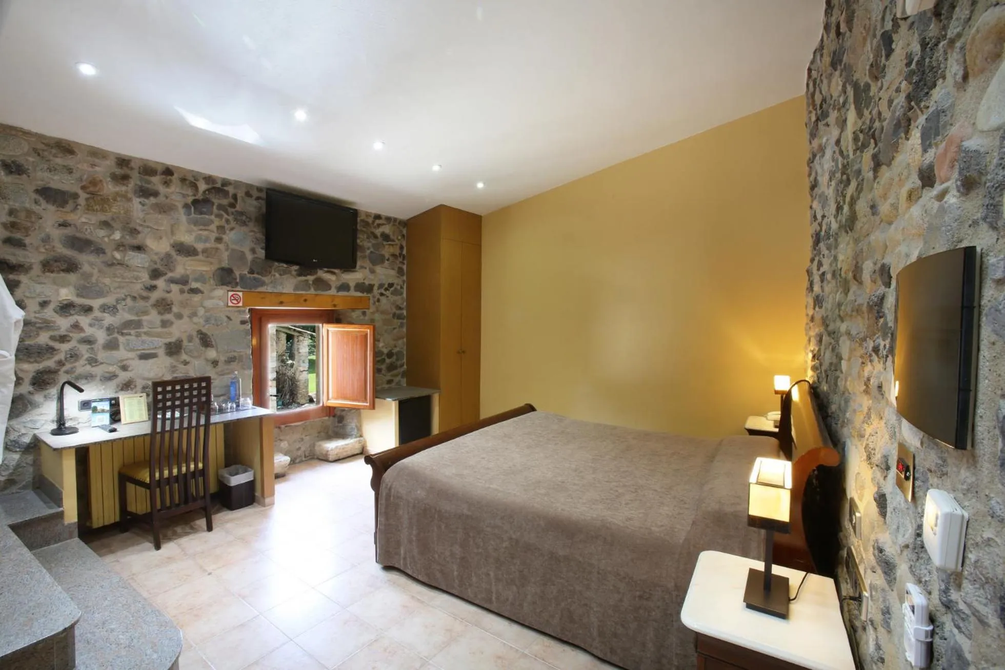 Bed in Mas la Casassa