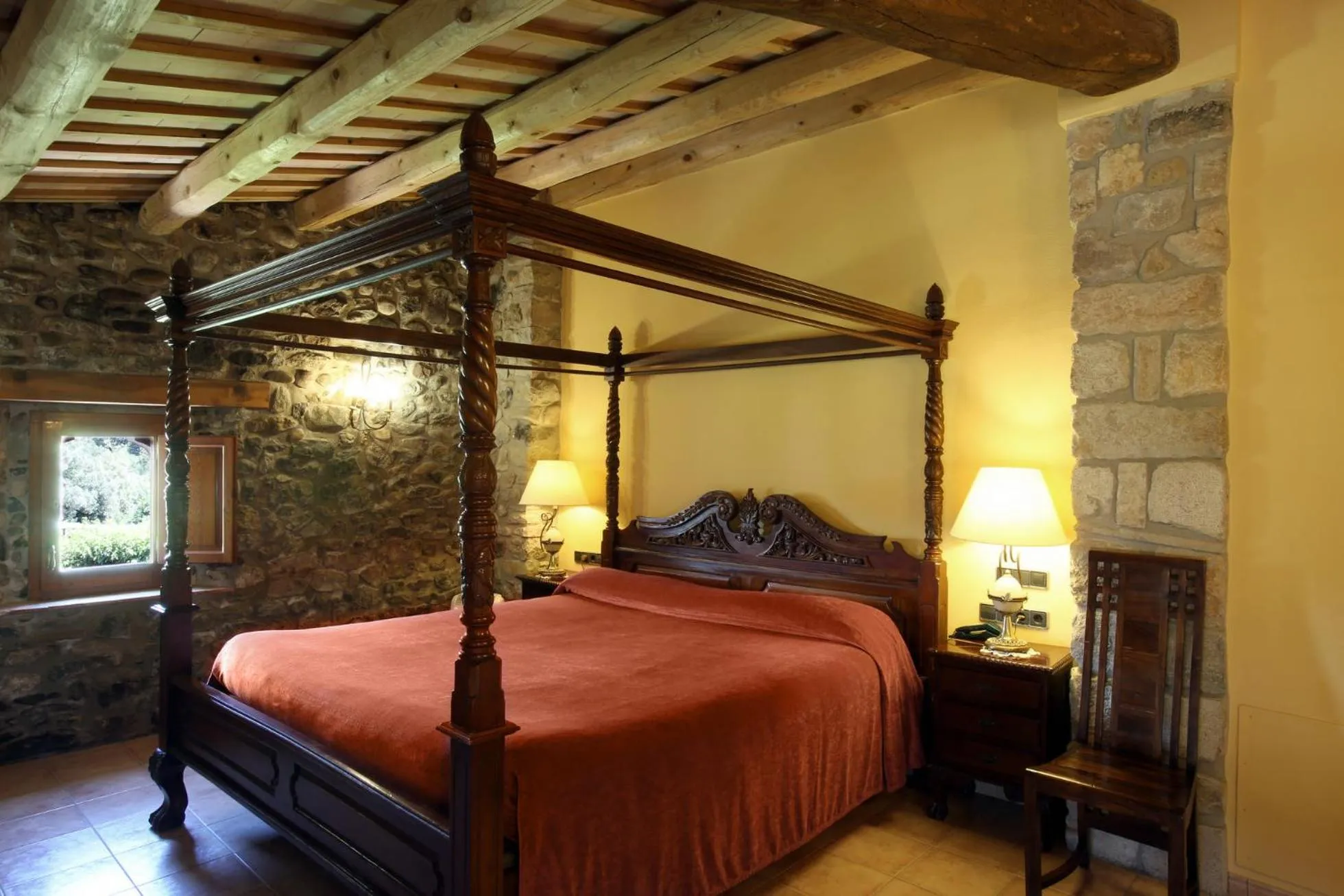 Bed in Mas la Casassa