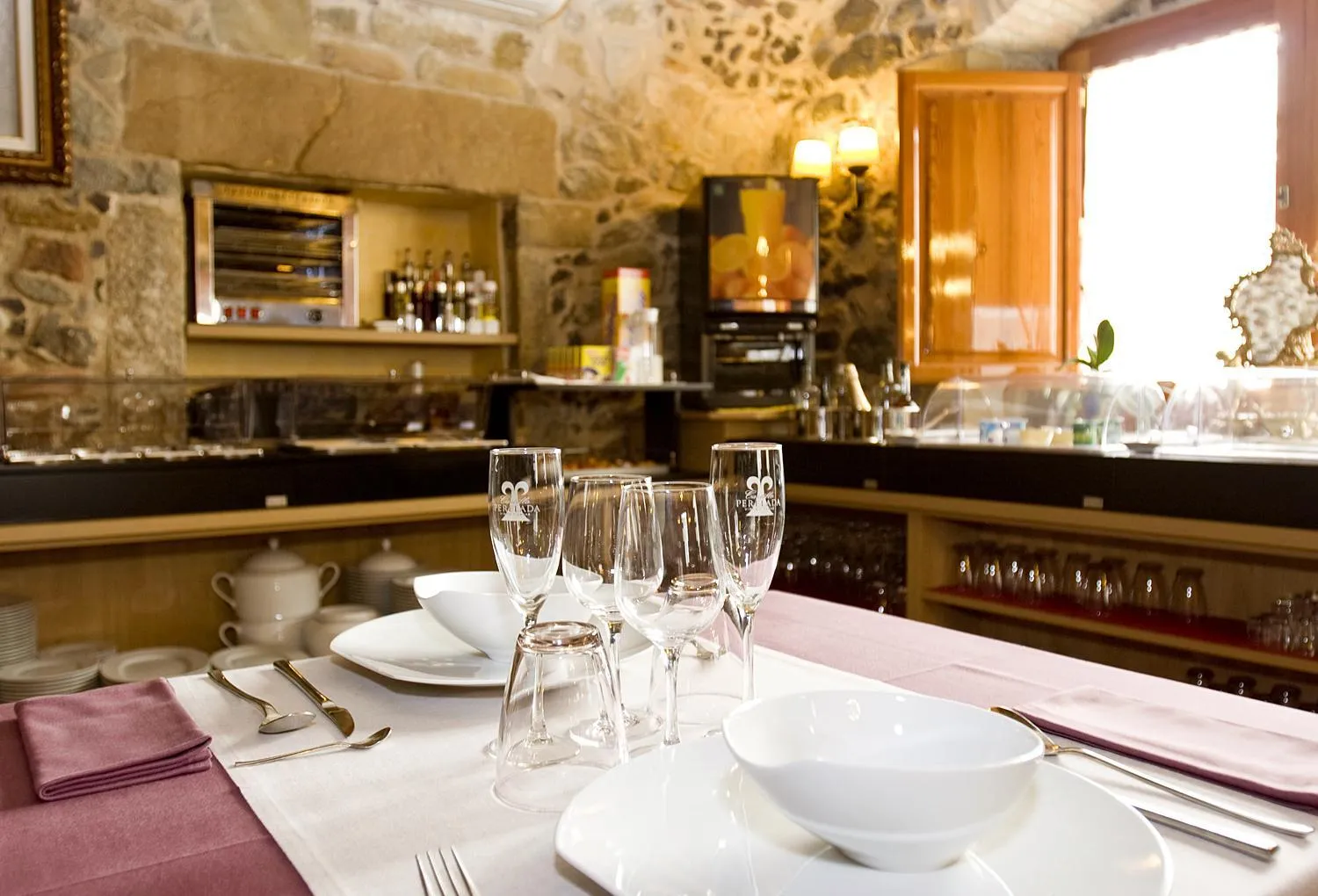 Buffet breakfast in Mas la Casassa