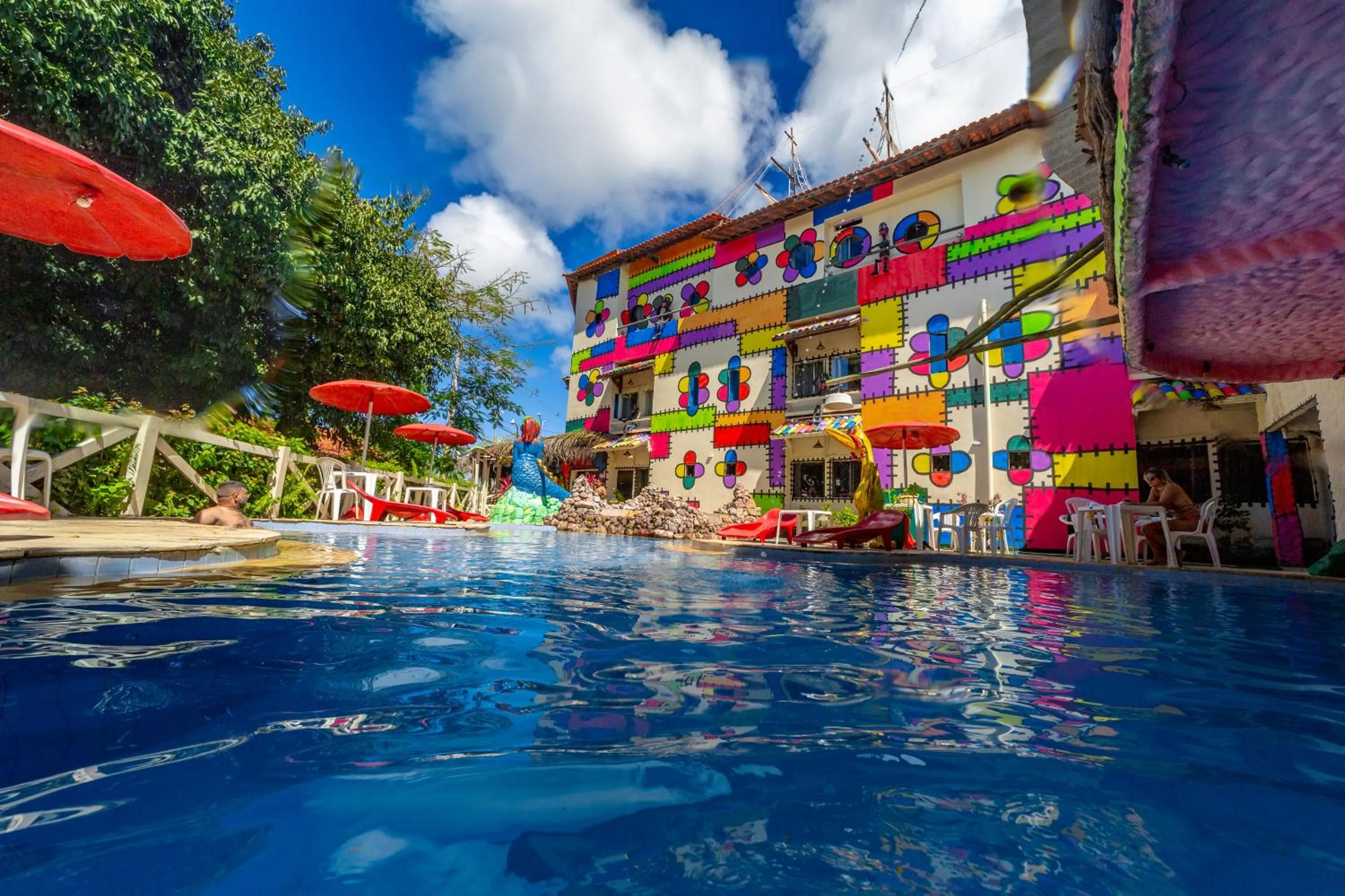 Swimming pool in Pousada das Galinhas