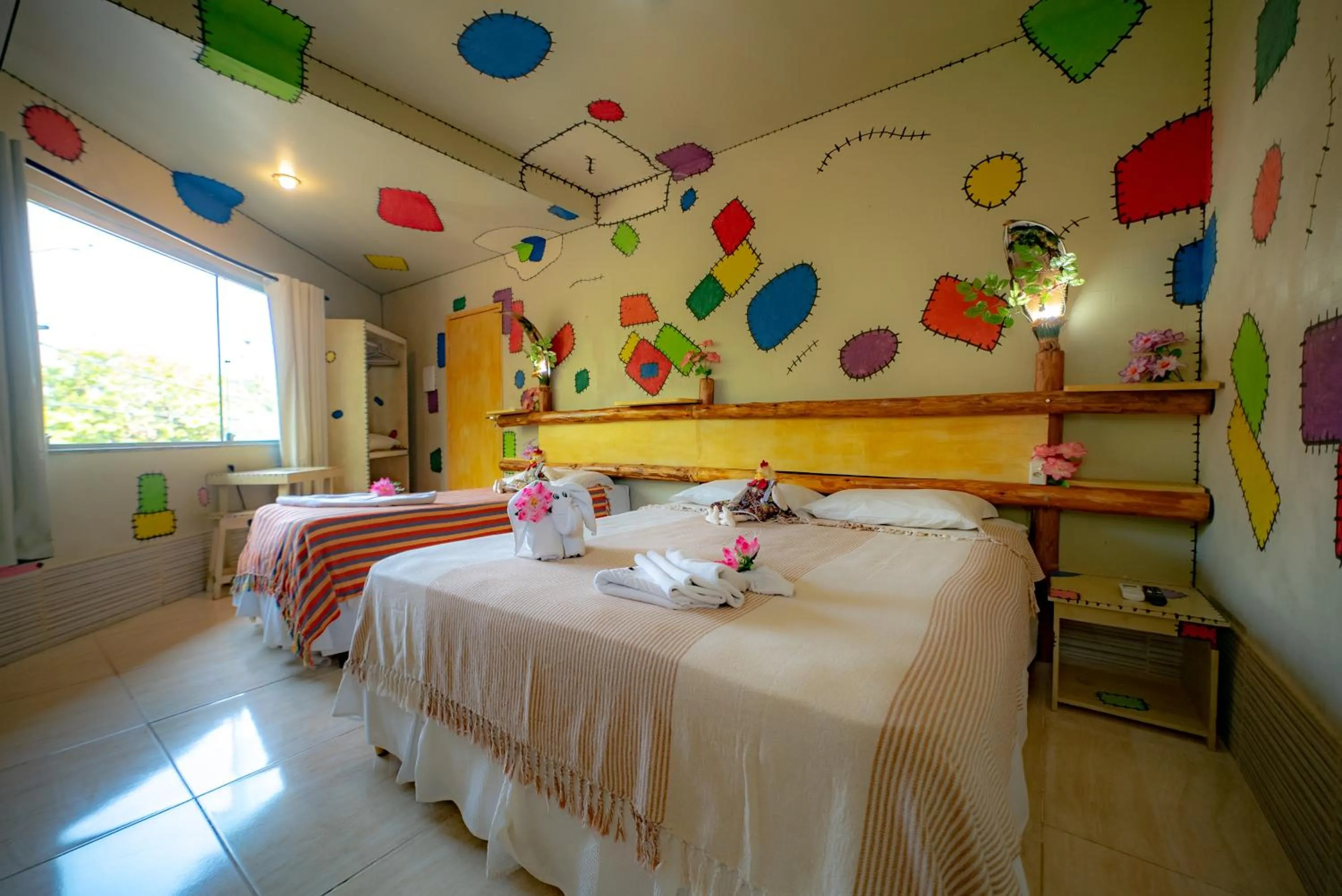 Bedroom, Bed in Pousada das Galinhas