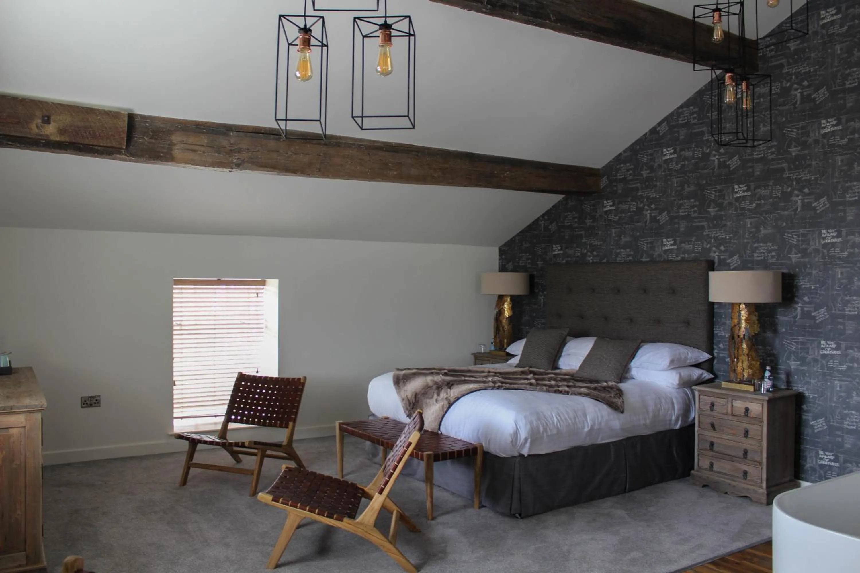 Bedroom, Bed in 1823 Spinning Block