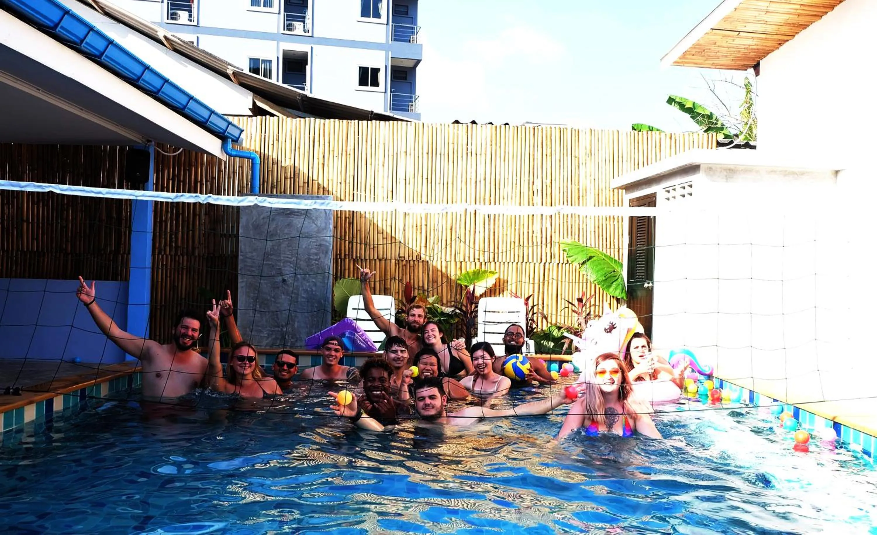 Swimming pool in Slumber Party Krabi