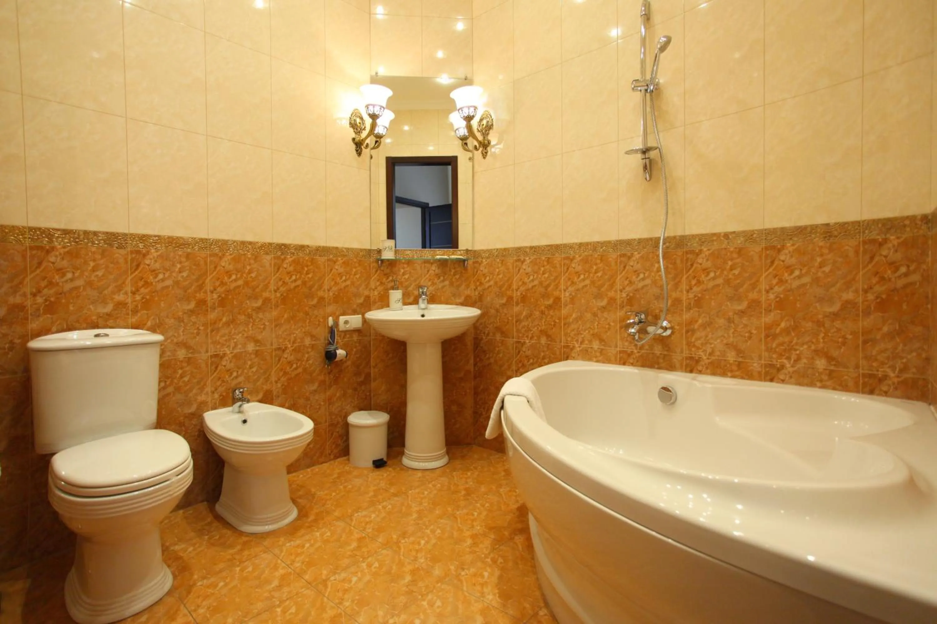 Bathroom in Ekaterina Hotel