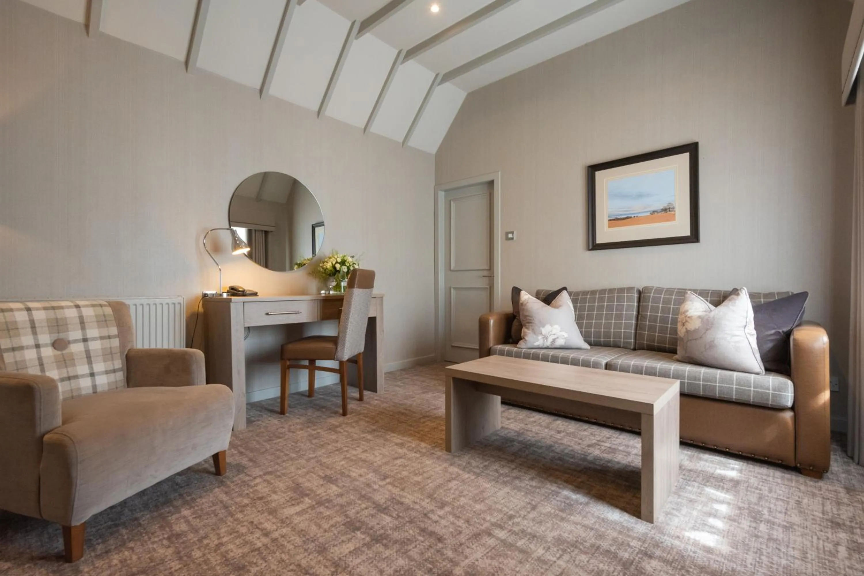 Seating area in Piersland House