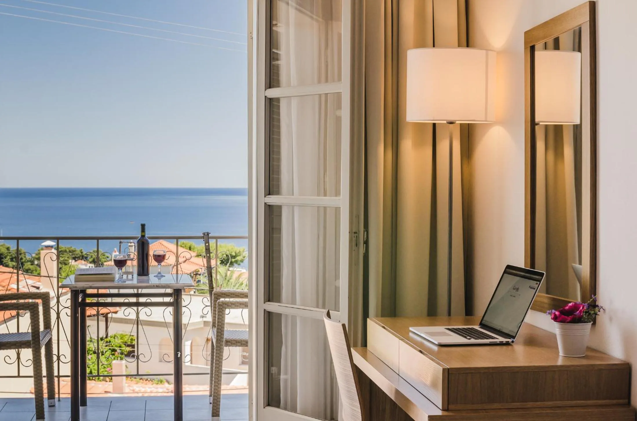 Decorative detail in Hotel Nereides