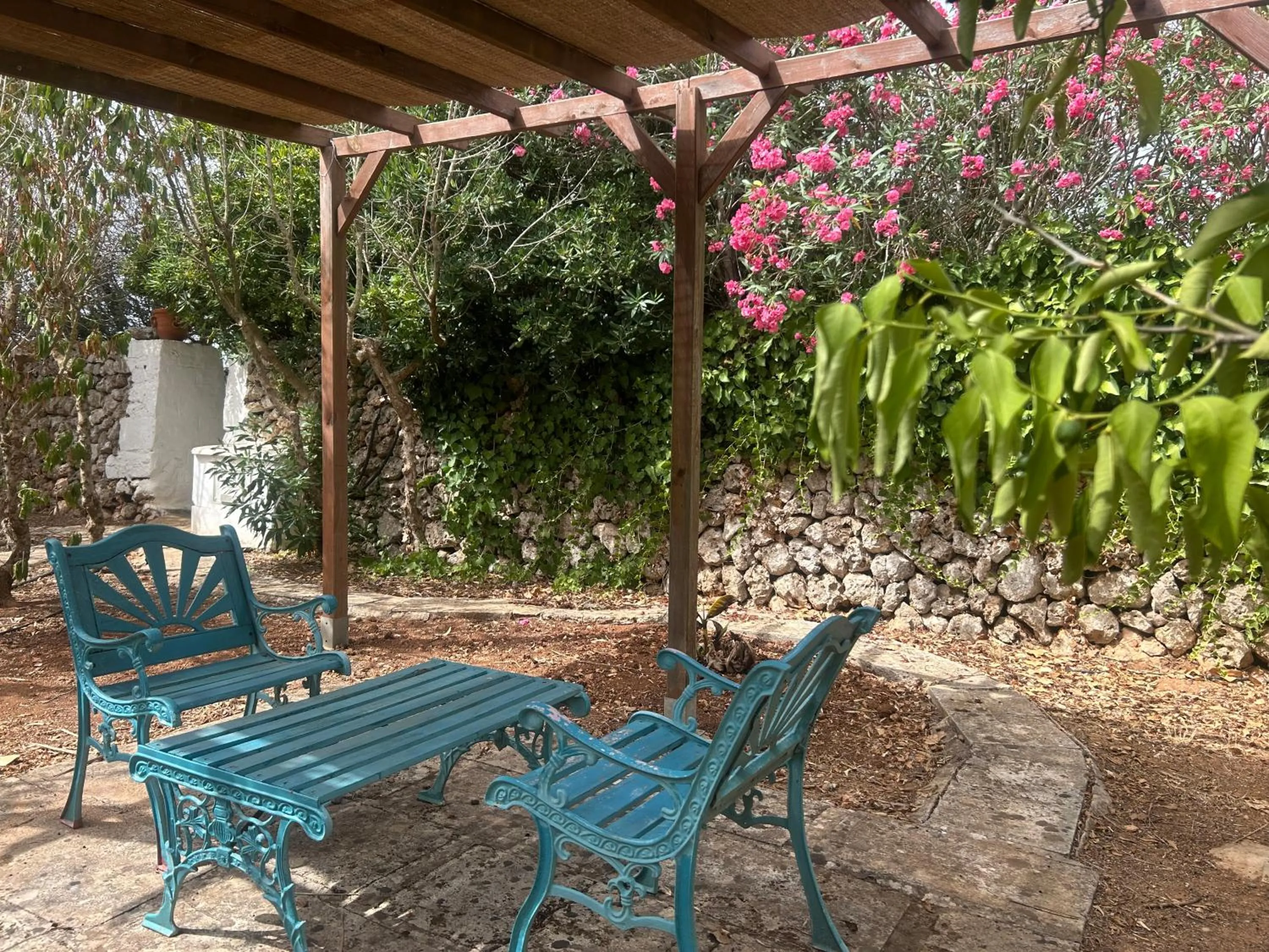Patio in Agroturismo Matxani Gran