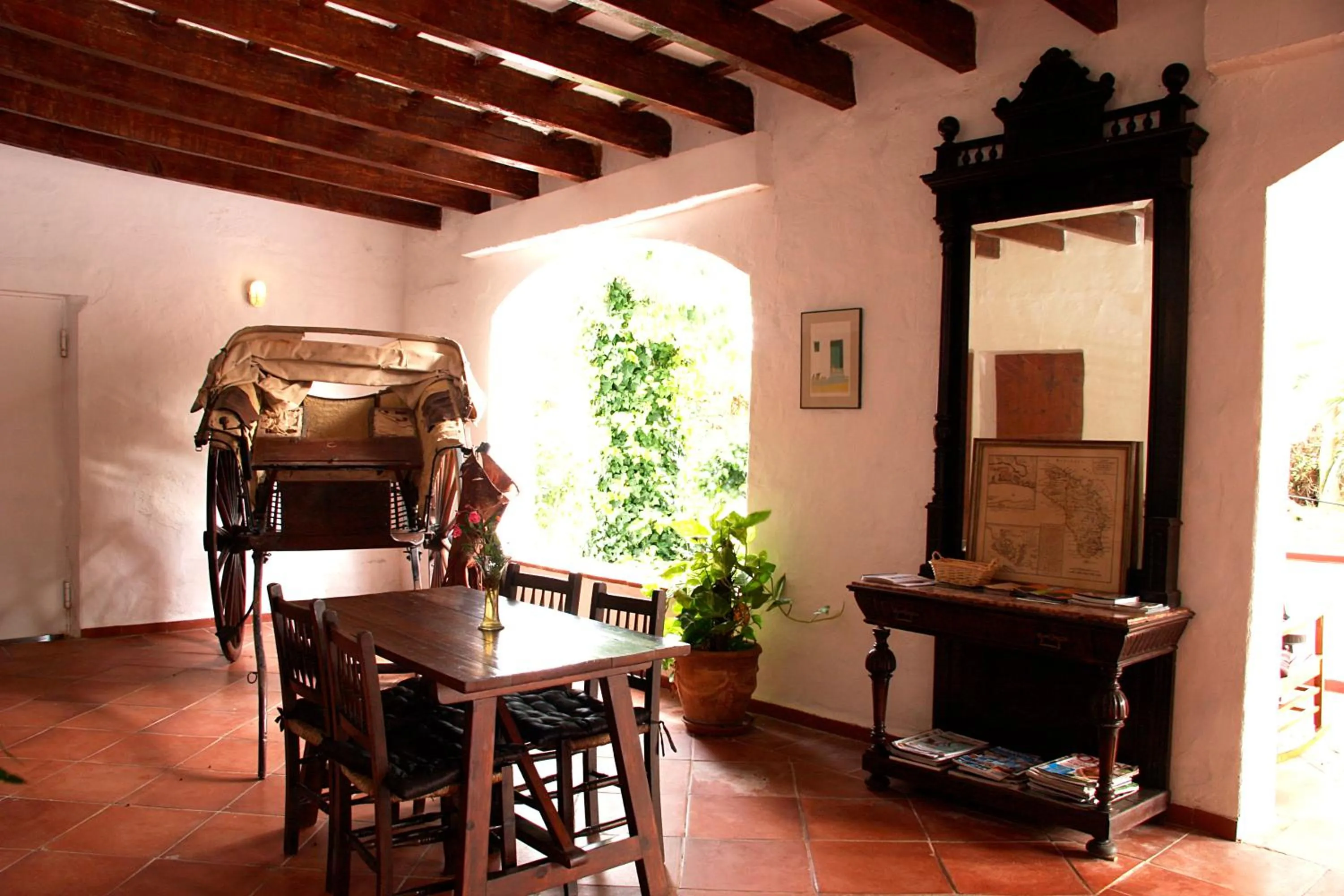 Lobby or reception in Agroturismo Matxani Gran