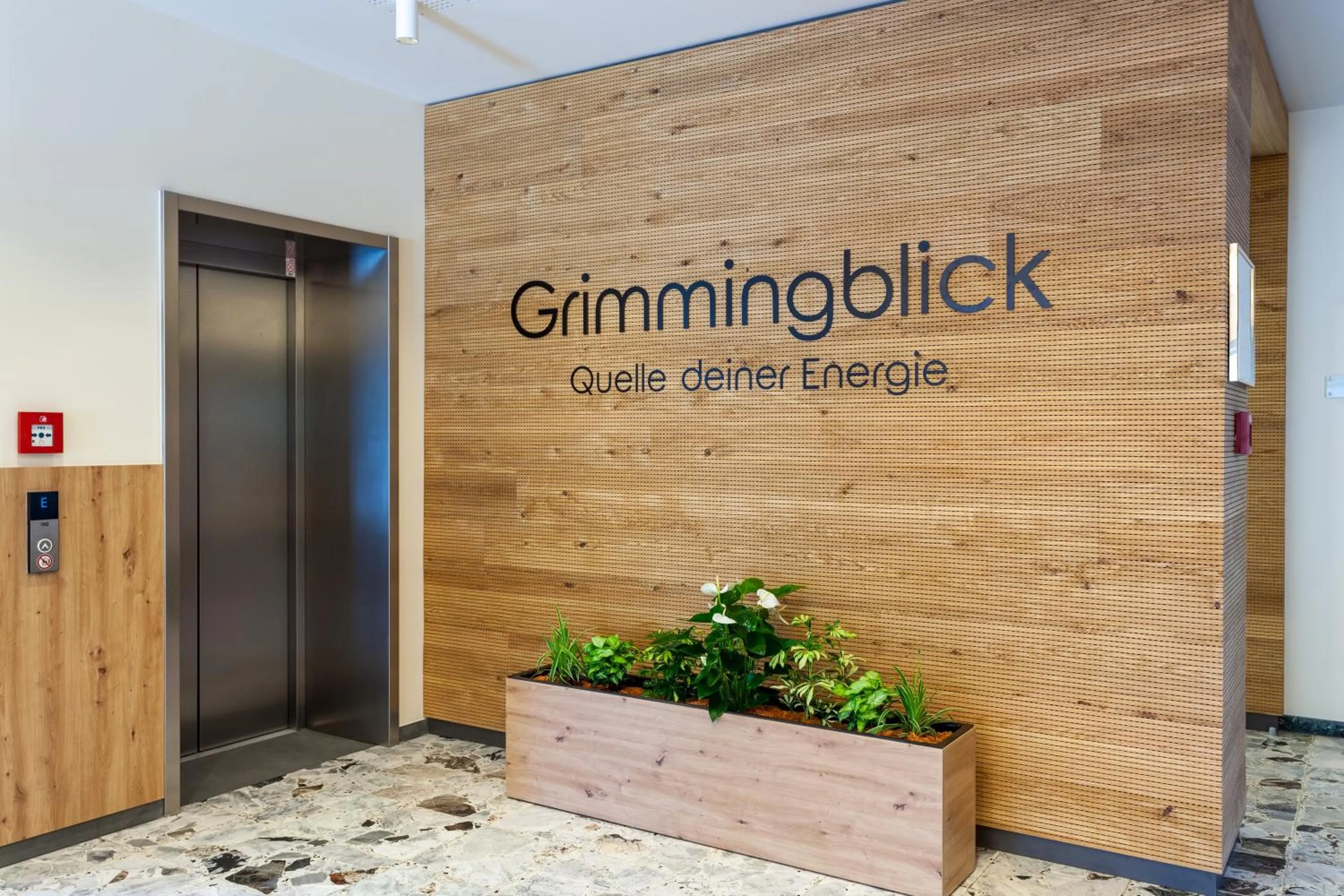 Lobby or reception in Hotel-Restaurant Grimmingblick