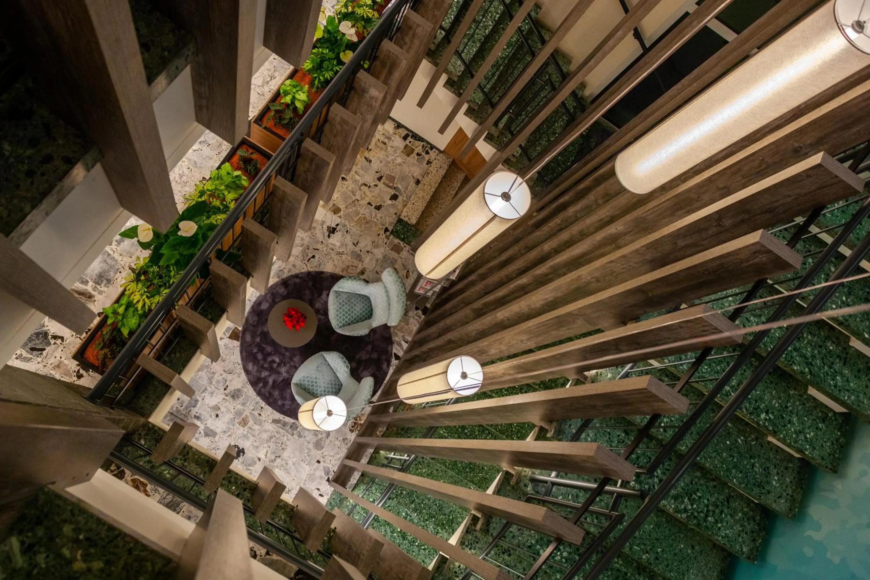 Lobby or reception in Hotel-Restaurant Grimmingblick