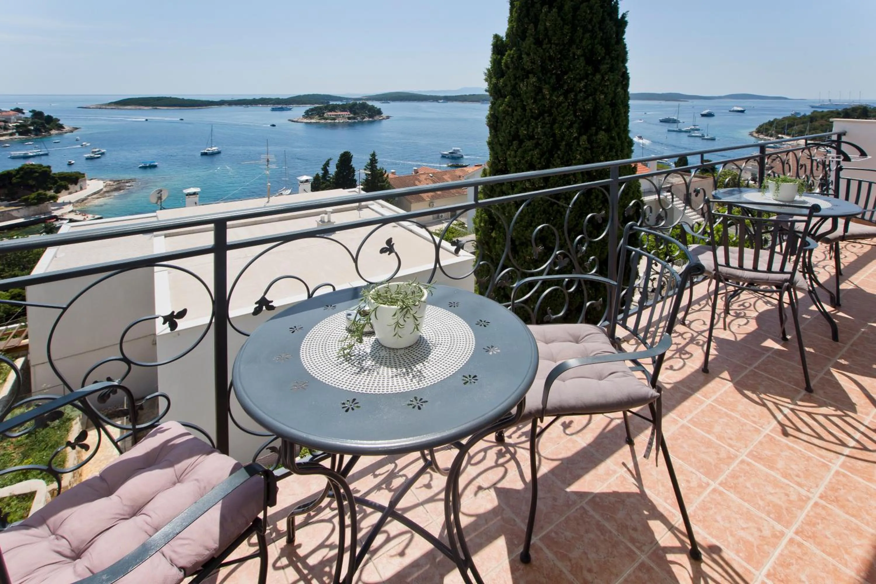 Sea view in Villa Milton Hvar