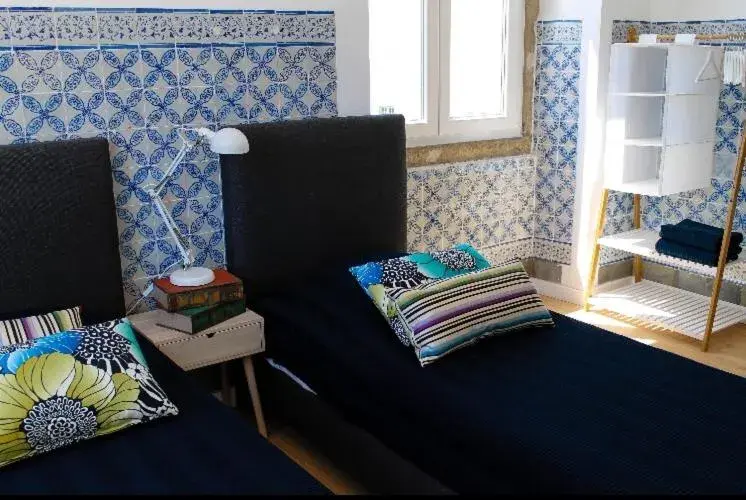 Superior Twin Room with Private Bathroom in Back to Lisbon Hostel Superior Twin Room with Private Bathroom in Back to Lisbon Hostel