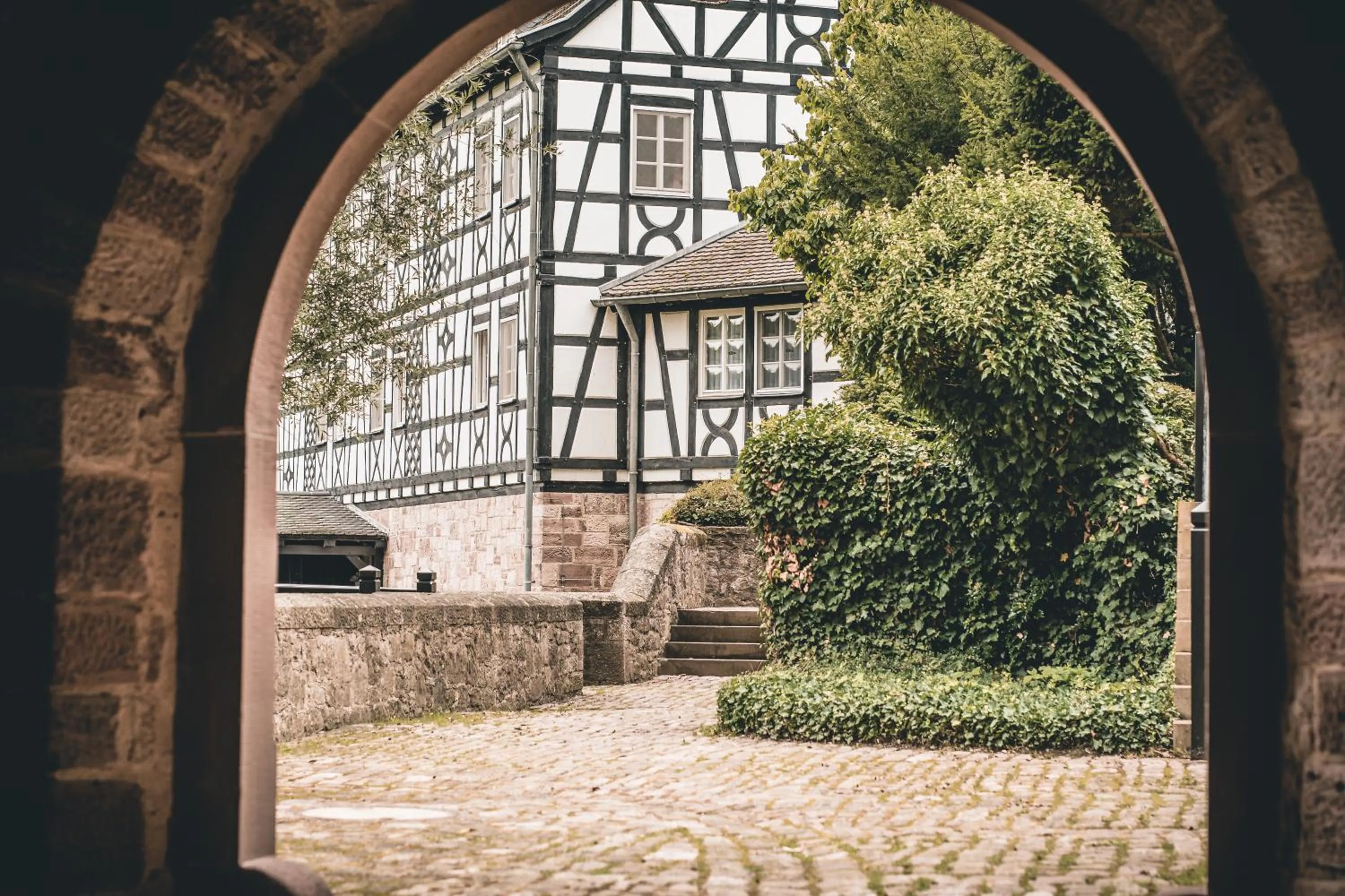 Property building in Neumühle Resort & Spa