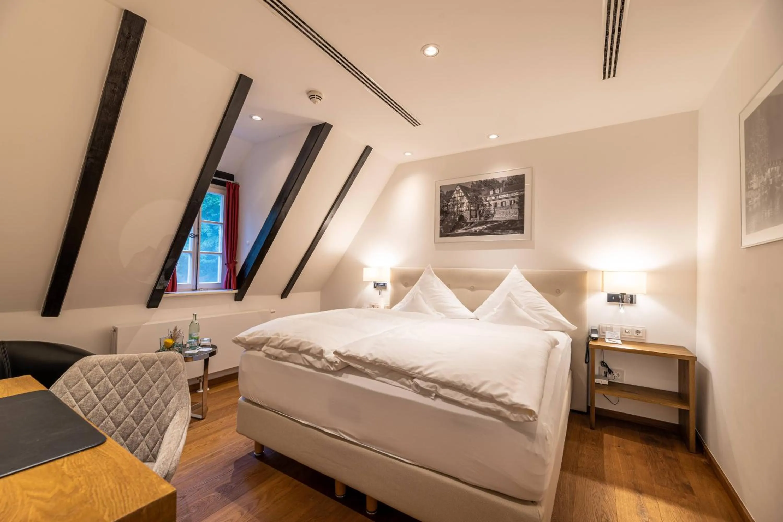 Photo of the whole room, Bed in Neumühle Resort & Spa