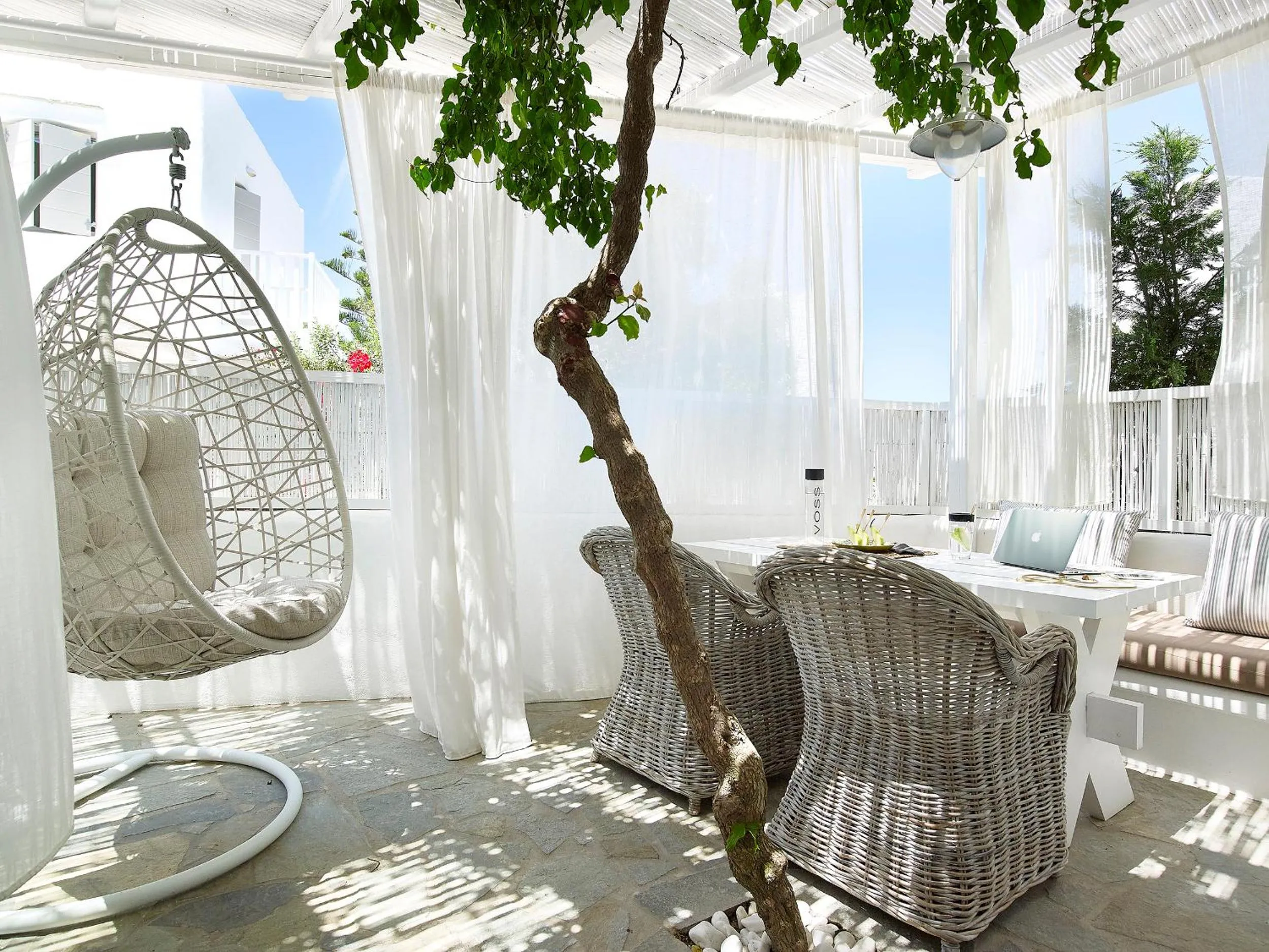 Balcony/Terrace in Delmar Apartments & Suites Milos - Delmar Collection