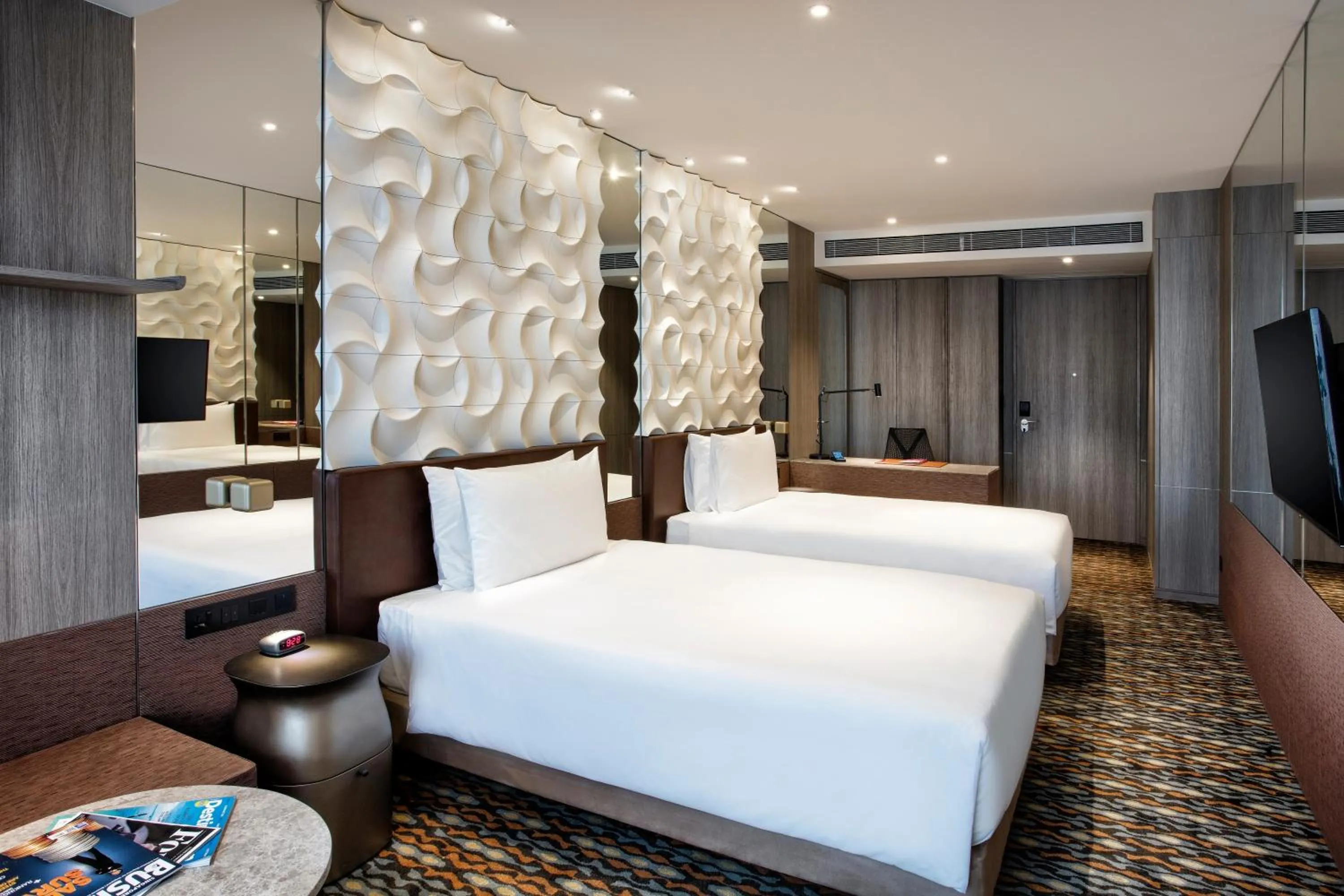 Bedroom, Bed in Crowne Plaza Changi Airport by IHG
