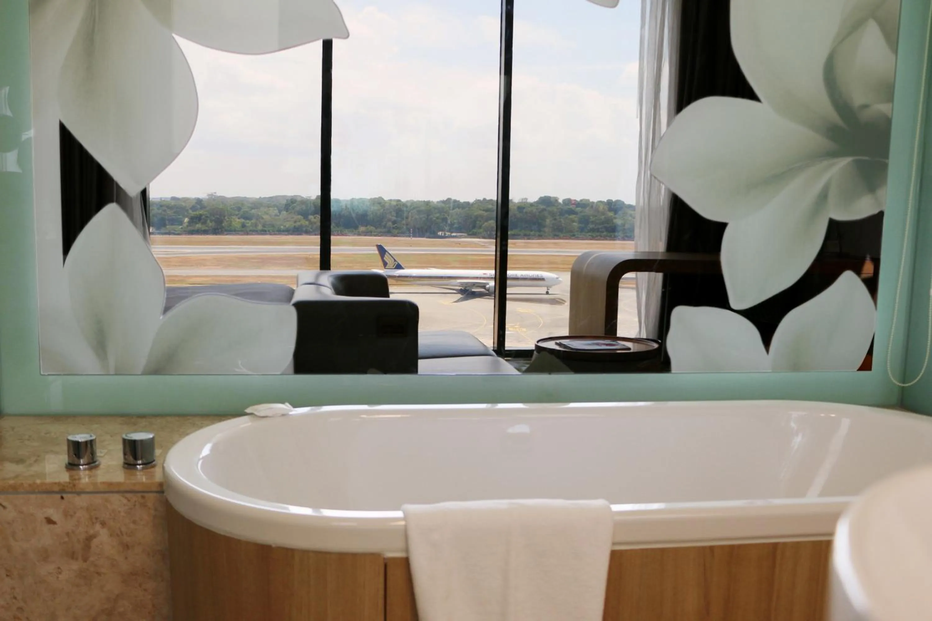 Bathroom in Crowne Plaza Changi Airport by IHG