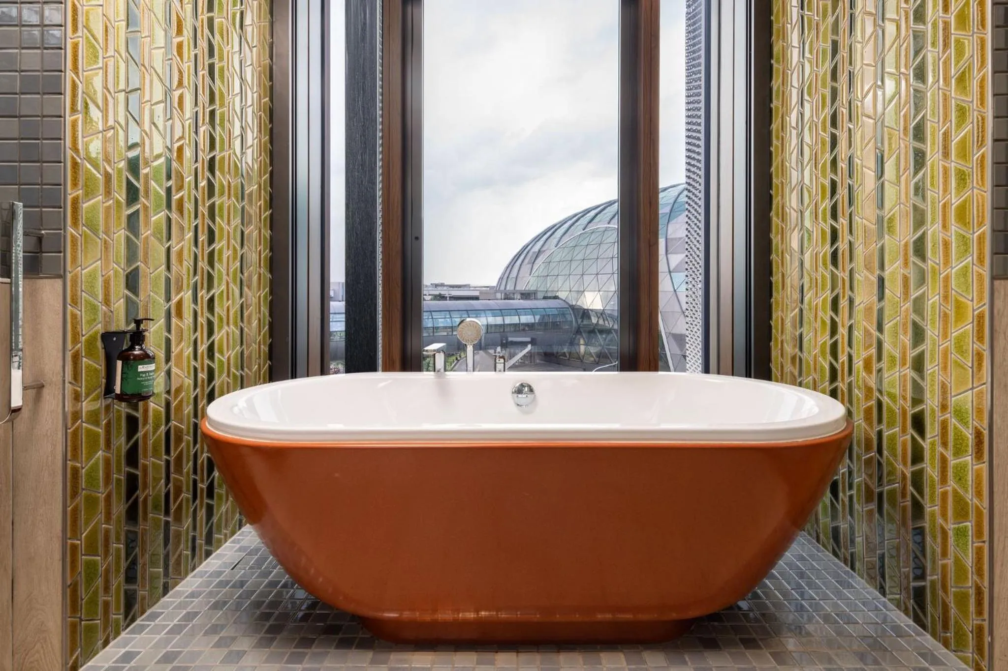 Bathroom in Crowne Plaza Changi Airport by IHG